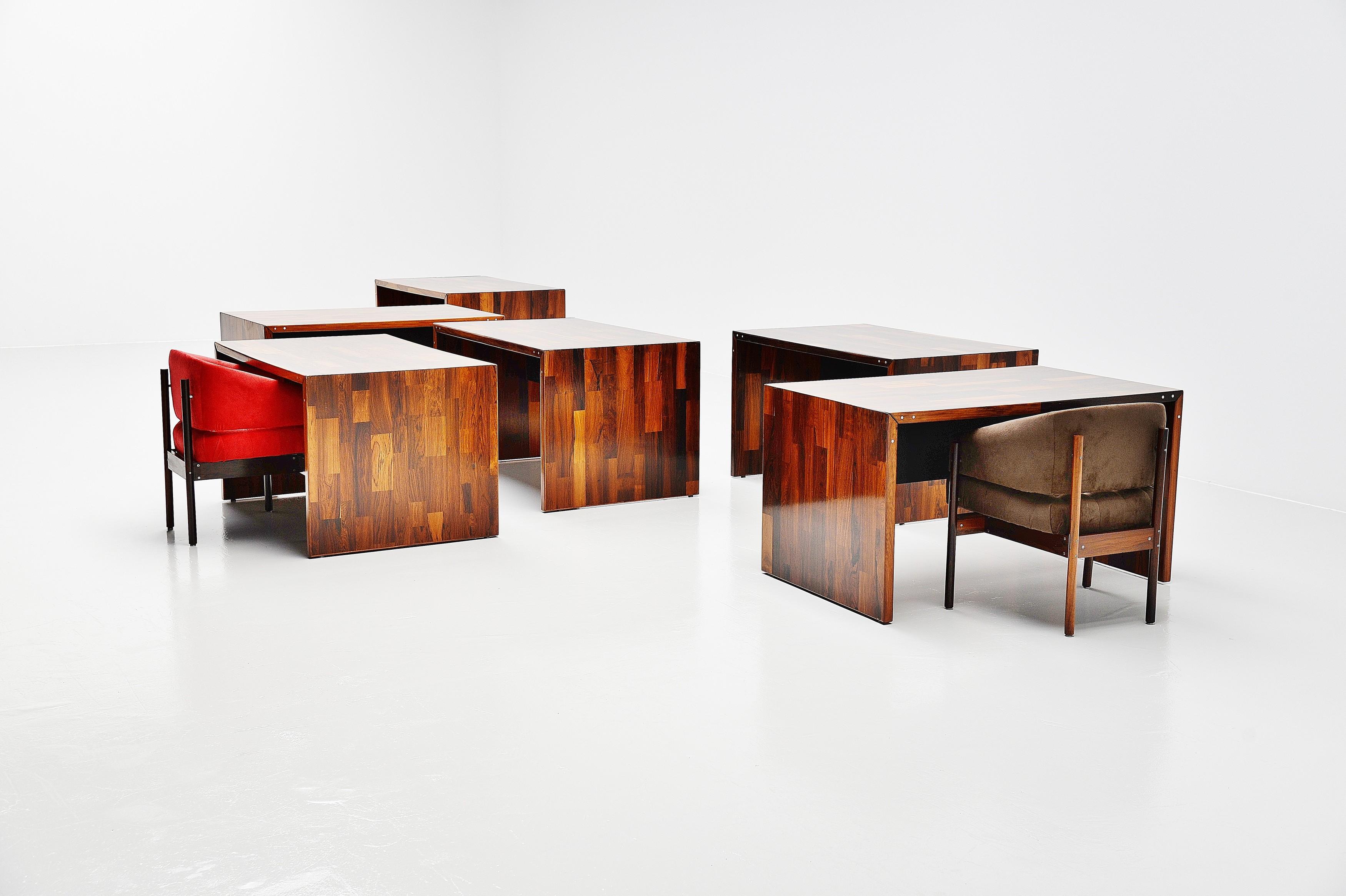 Brazilian Jorge Zalszupin Folding Desk L'atelier, Brazil, 1959