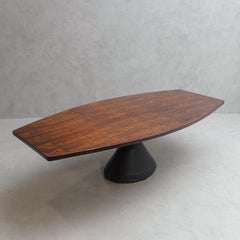 Jorge Zalszupin - Guanabara Ess- oder Arbeitstisch - einfaches Palisanderholz, nicht Patchwork