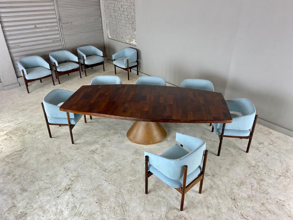 Mid-Century Modern Jorge Zalszupin Guanabara Dinning Table