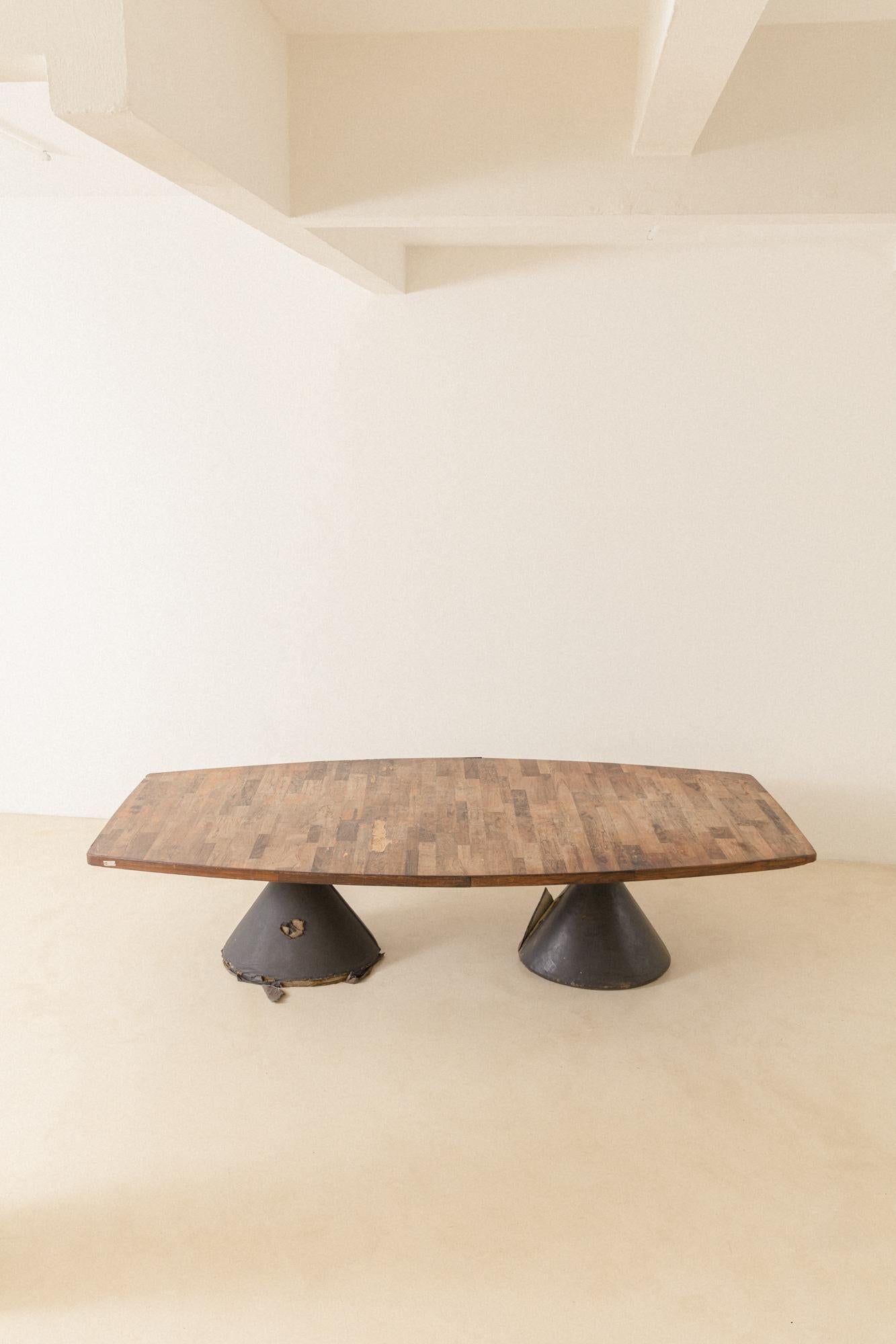Mid-Century Modern Jorge Zalszupin Guanabara Rosewood Vintage Dining Table, 1959, Brazilian Design For Sale