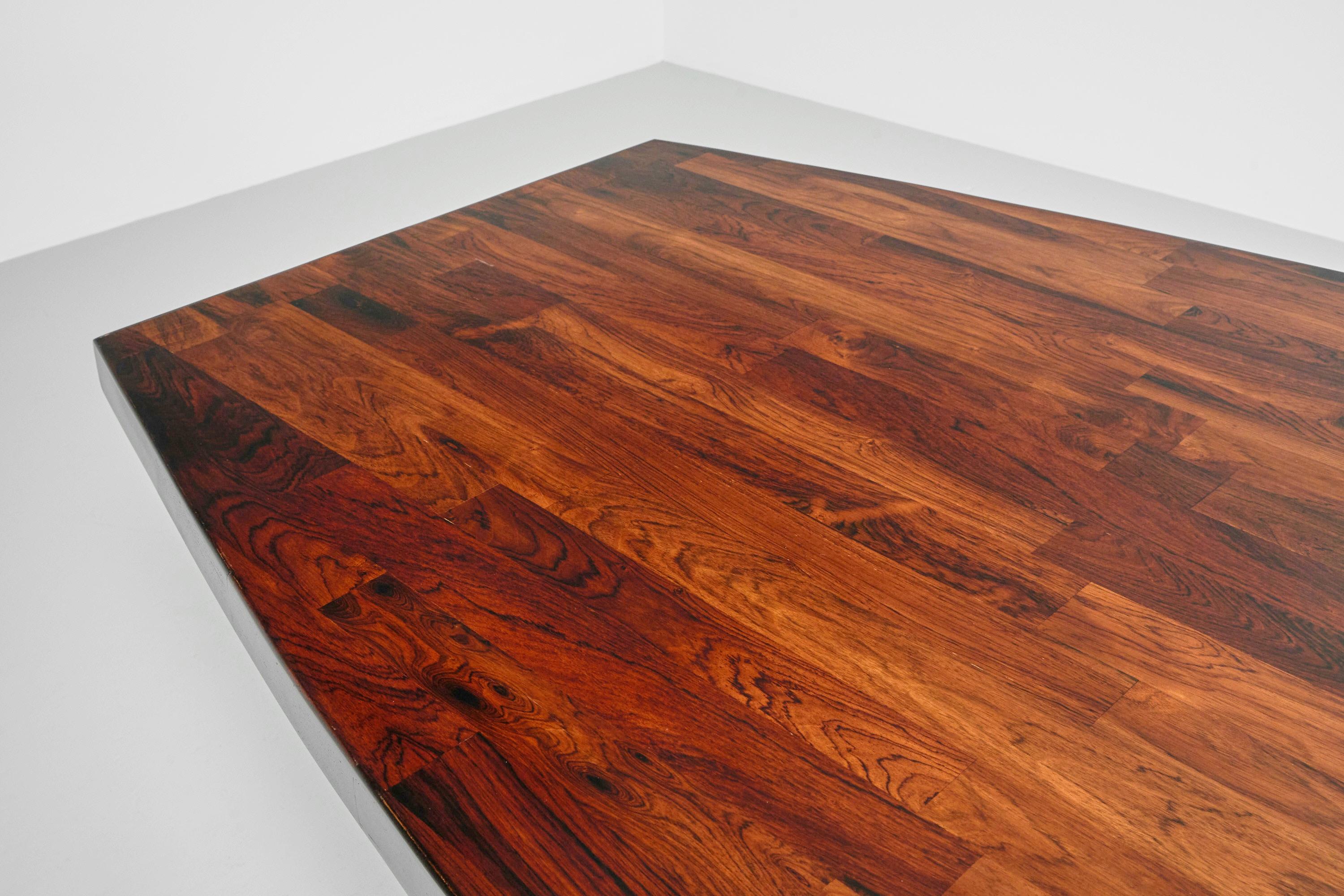 Brazilian Jorge Zalszupin Guanabara Table 350 L'Atelier Brazil, 1959