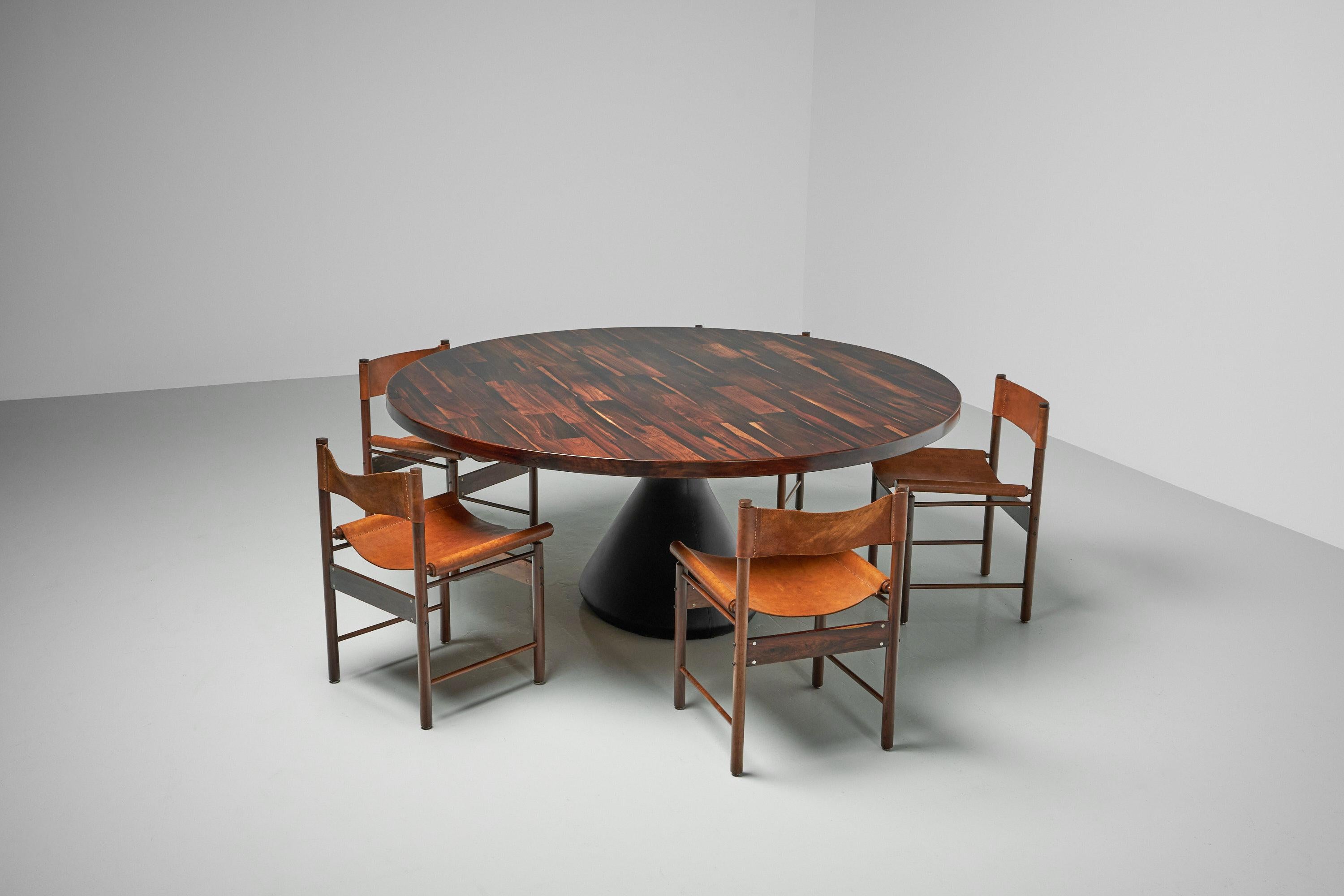 Mid-20th Century Jorge Zalszupin Guaruja 180 table L'Atelier Brazil 1960