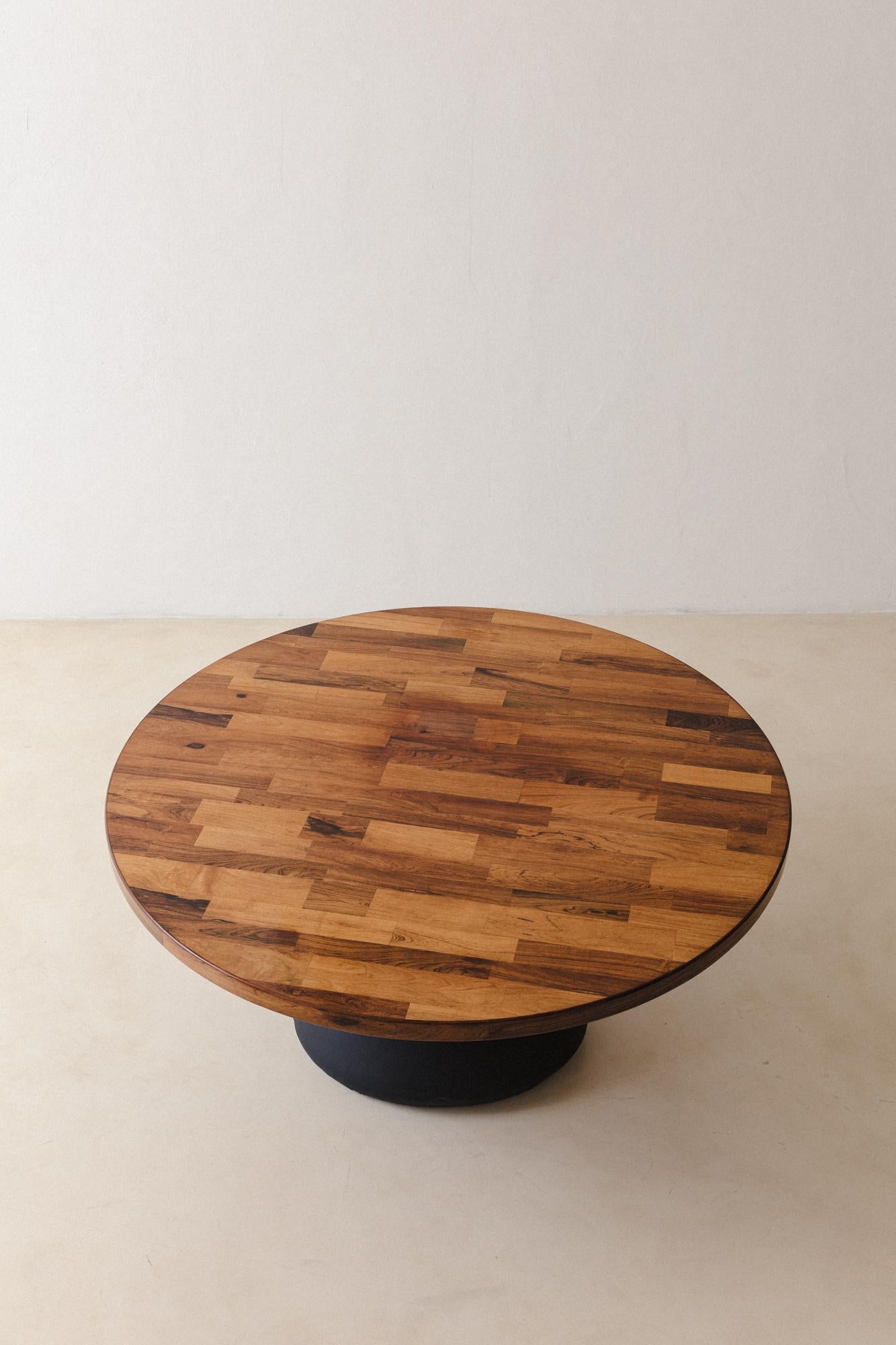 Mid-Century Modern Jorge Zalszupin 'Guaruja' Rosewood Vintage Dining Table, 1960s, Brazil For Sale