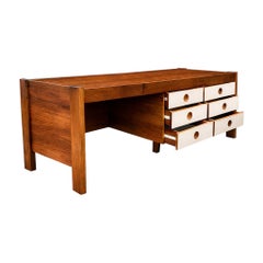 Jorge Zalszupin “Hotel Nacional” Executive Desk in Caviúna, Rio de Janeiro, 1970