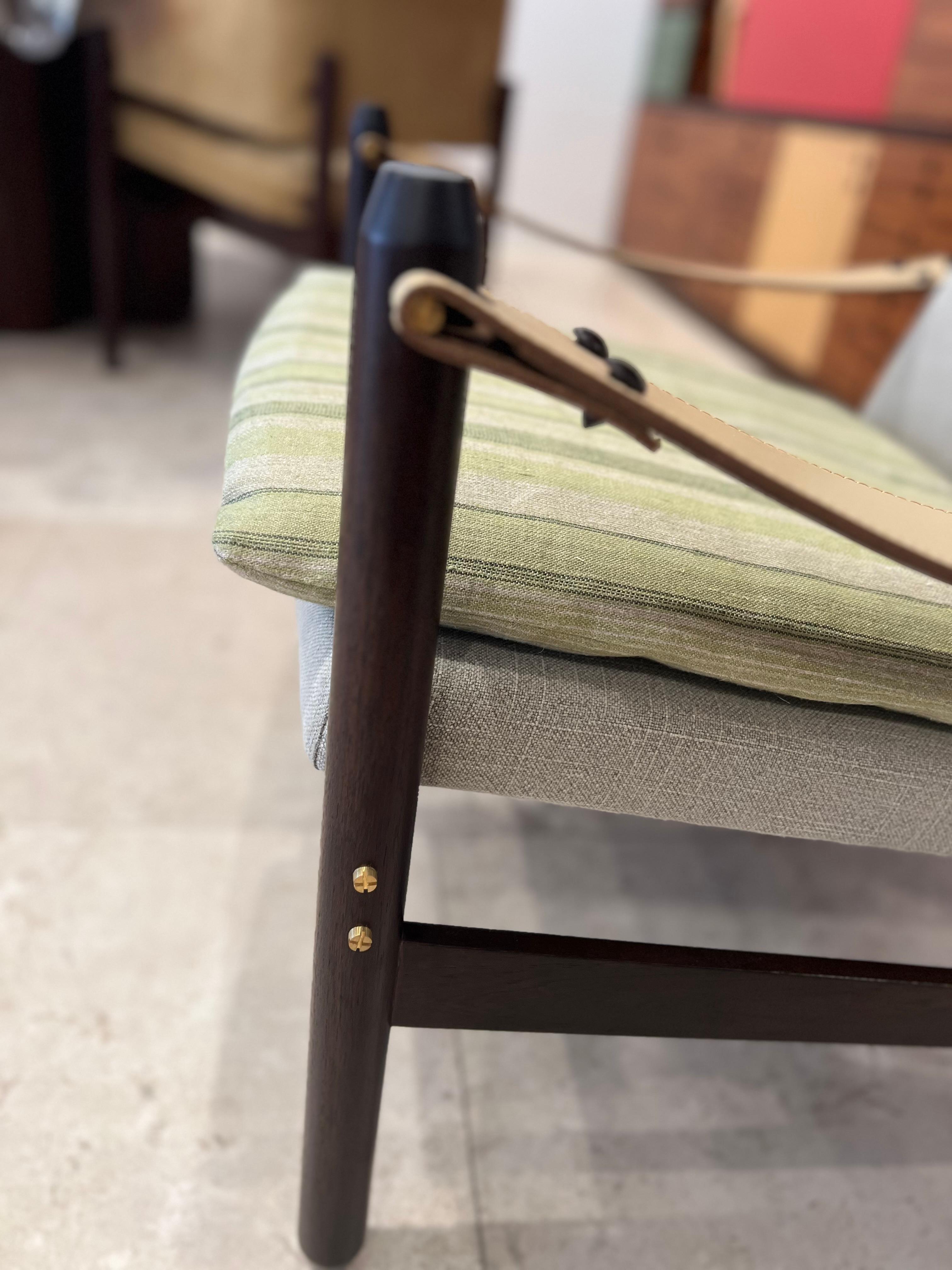 Jorge Zalszupin  - Ipanema Armchair In New Condition For Sale In Houston, TX