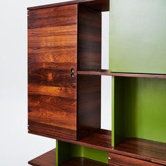 Jorge Zalszupin Jacaranda Componivel Bookshelves, Brazil, 1950s