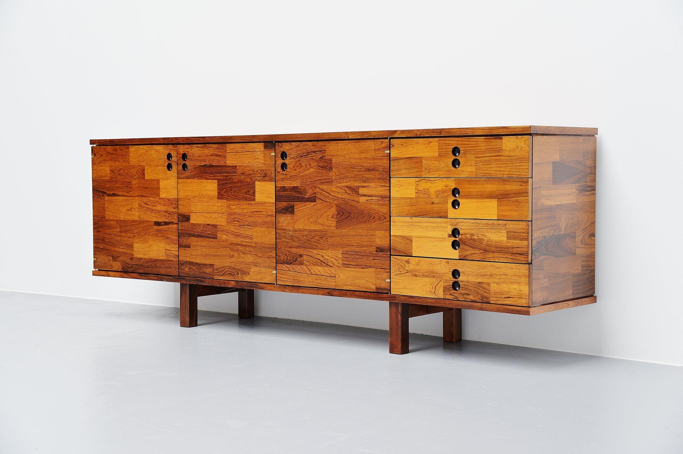 Mid-Century Modern Jorge Zalszupin Jacaranda Credenza l'Atelier Brazil, 1960