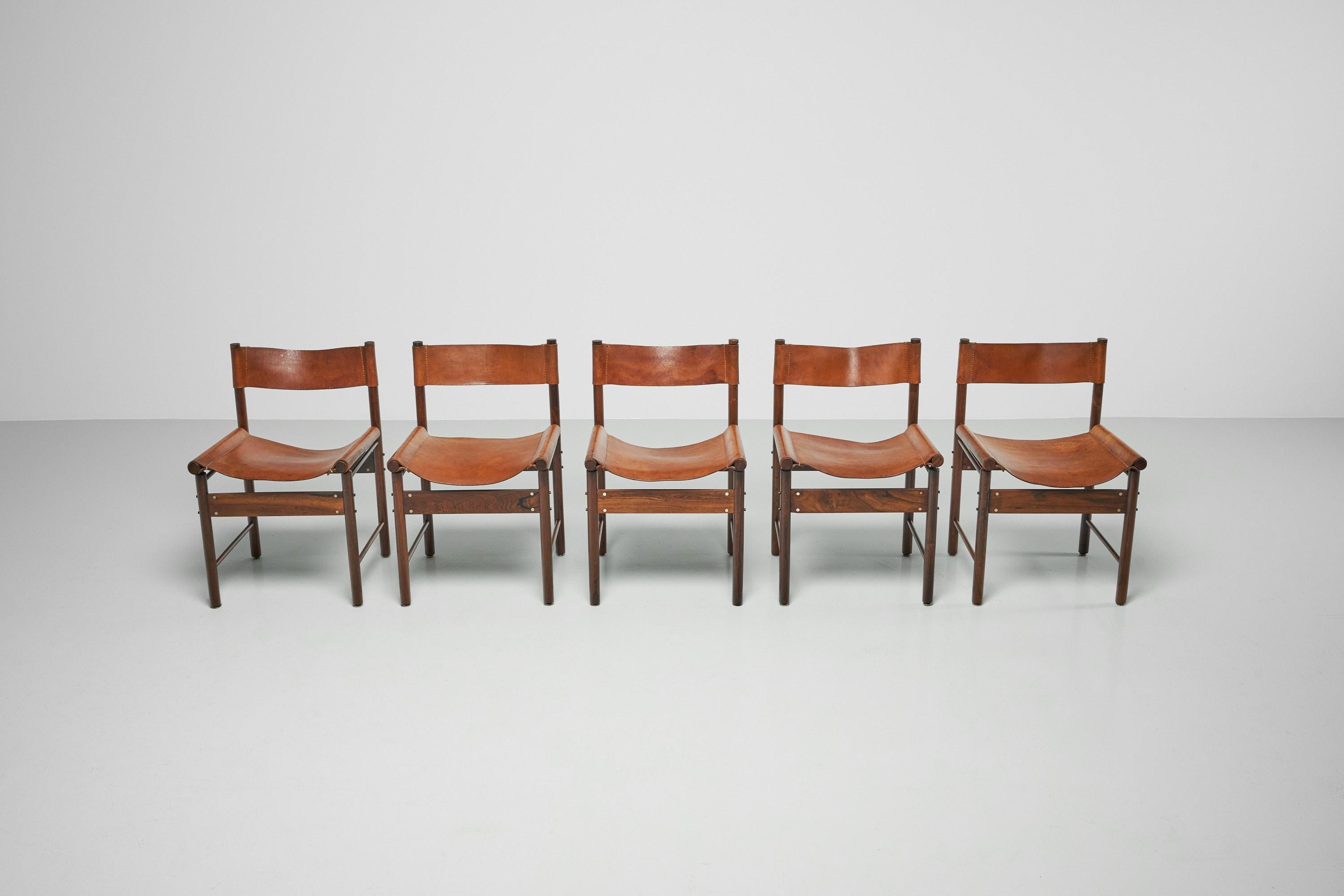 Mid-Century Modern Jorge Zalszupin Jockey Chairs L'atelier Brazil 1959