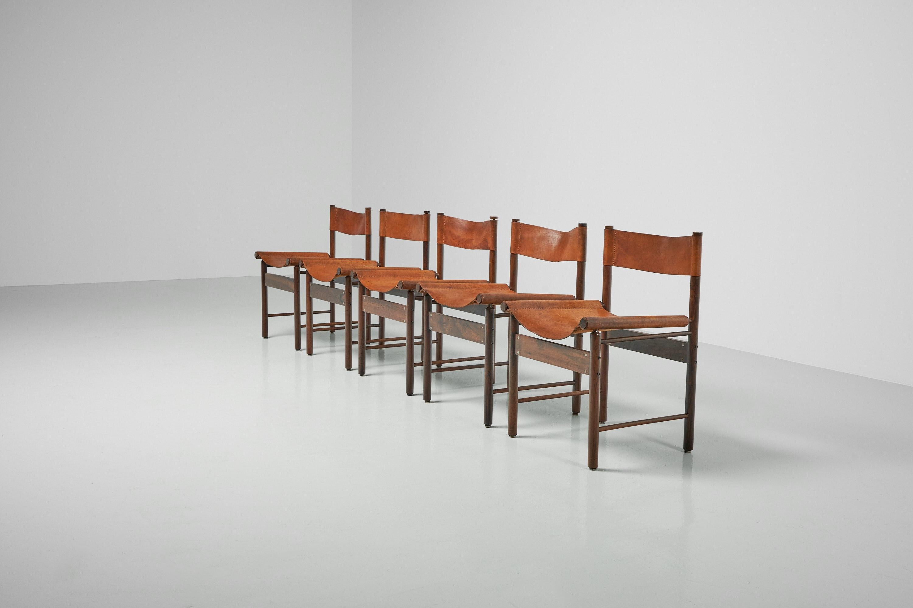 Brazilian Jorge Zalszupin Jockey Chairs L'atelier Brazil 1959