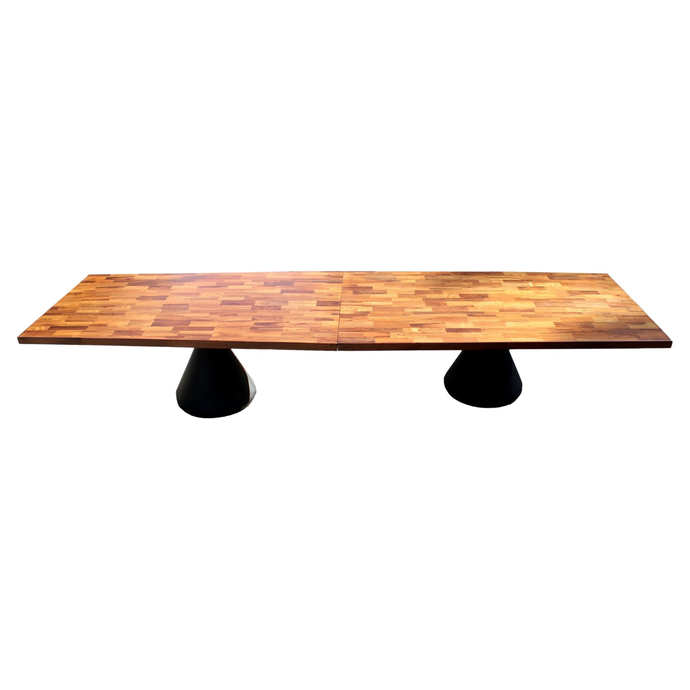 Large 'Guaruja' Dining Table/ Conference attributed to Jorge Zalszupin For Sale