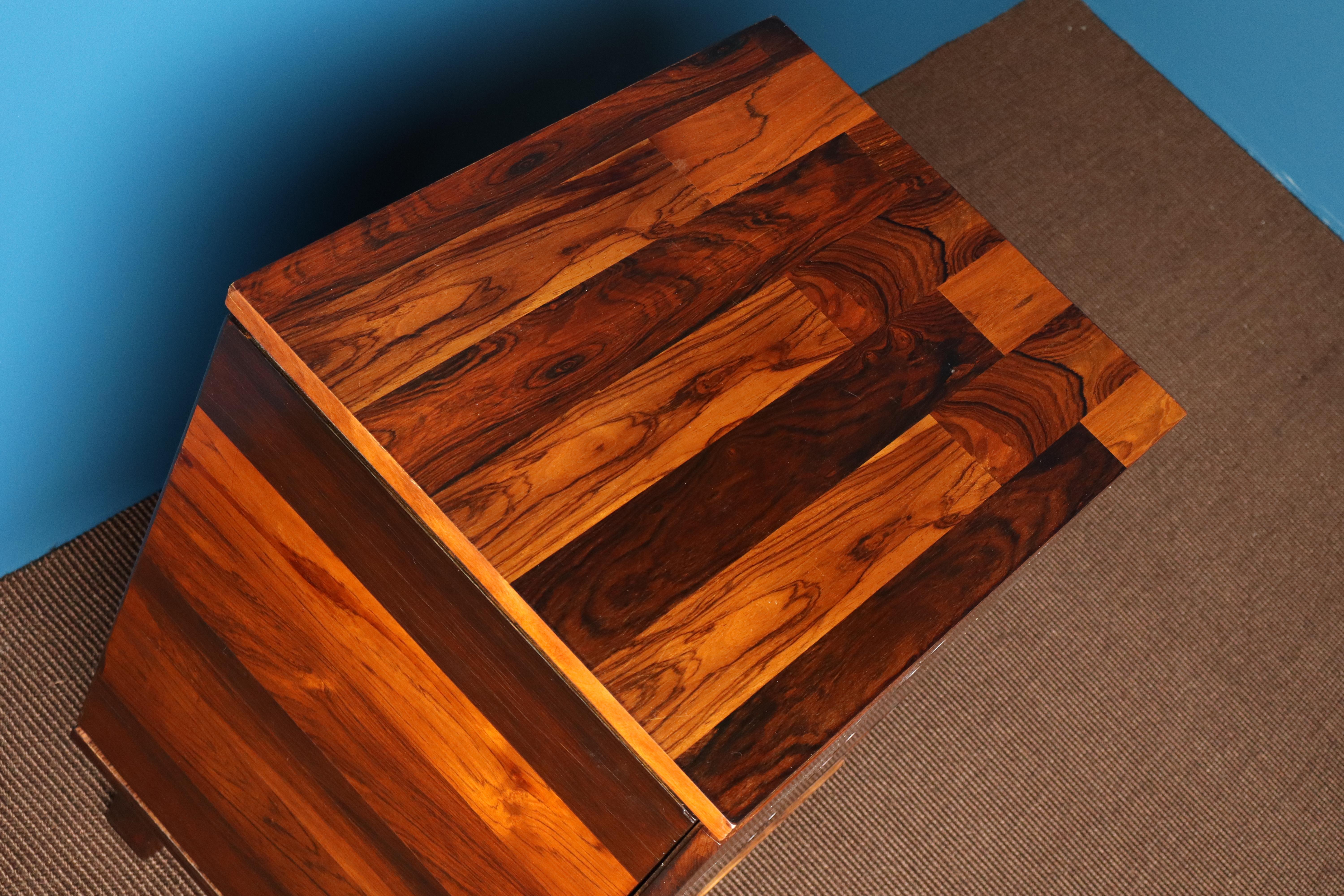 Jorge Zalszupin- L'atelier- 1960- Rare Componivel chest of drawers. For Sale 2
