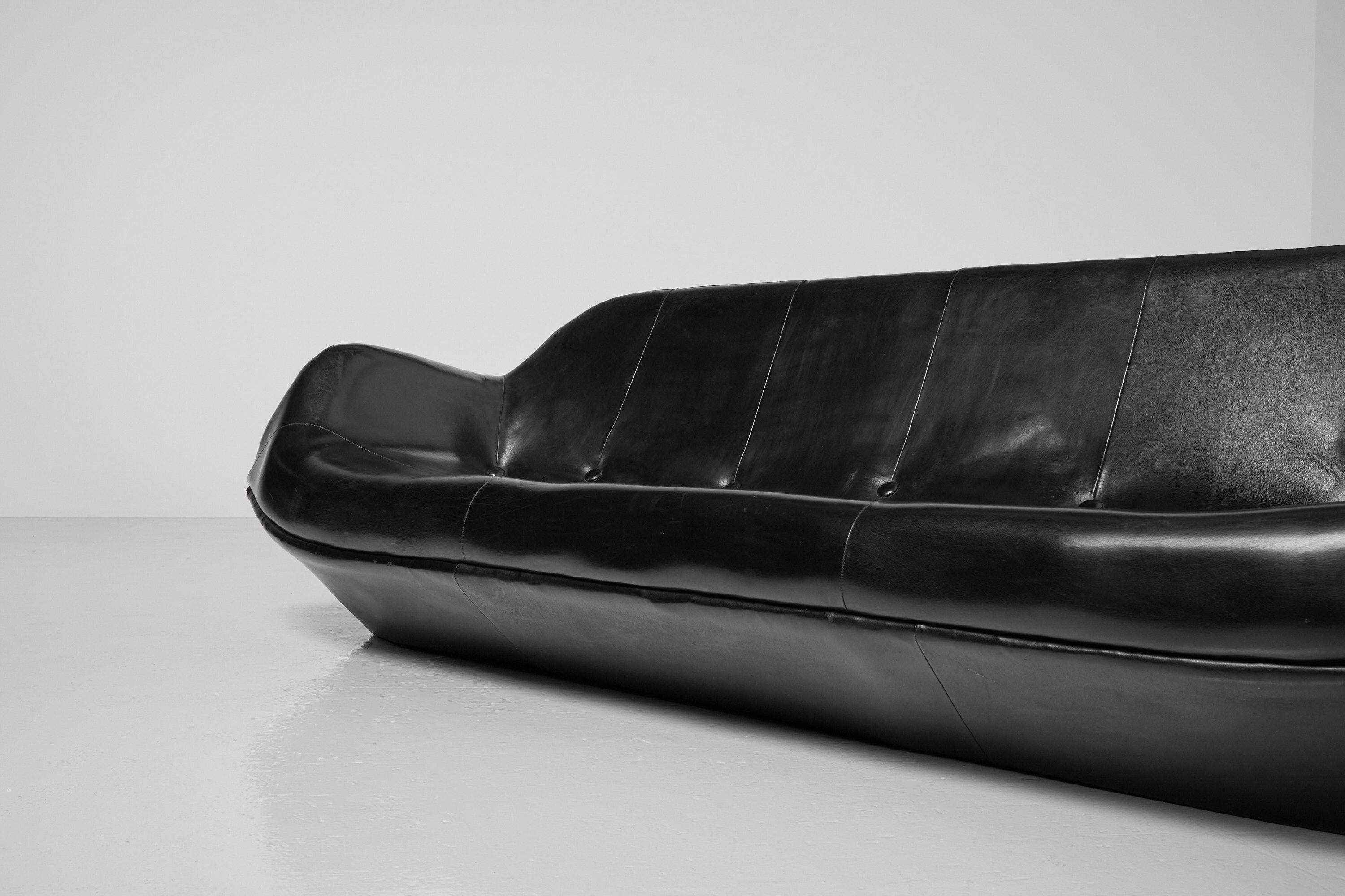 Jorge Zalszupin Manhattan Sofa L''atelier, Brasilien 1960 (Moderne der Mitte des Jahrhunderts) im Angebot