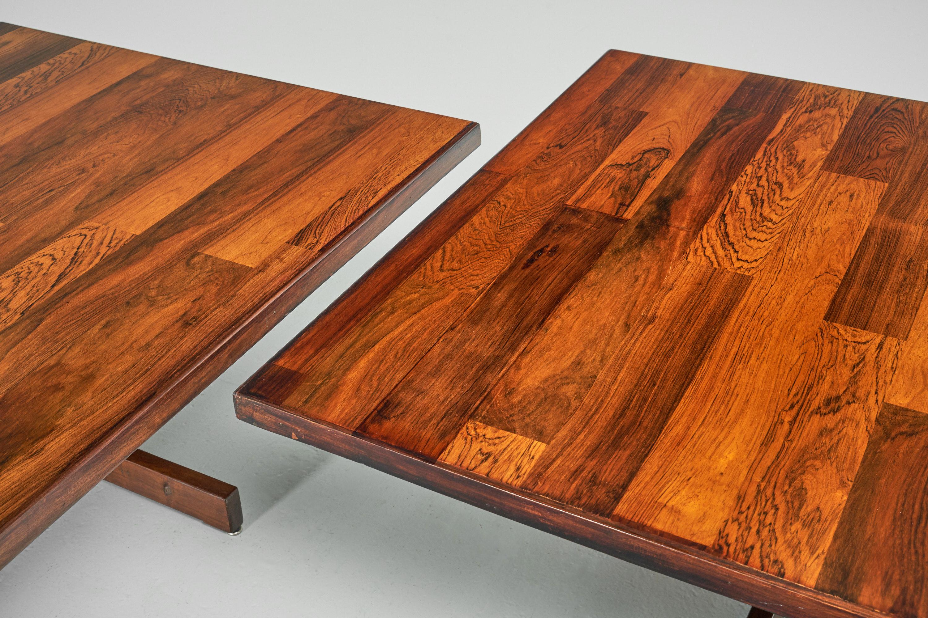 Jorge Zalszupin Mesa Chanceler Pair L'atelier, 1959 For Sale 1