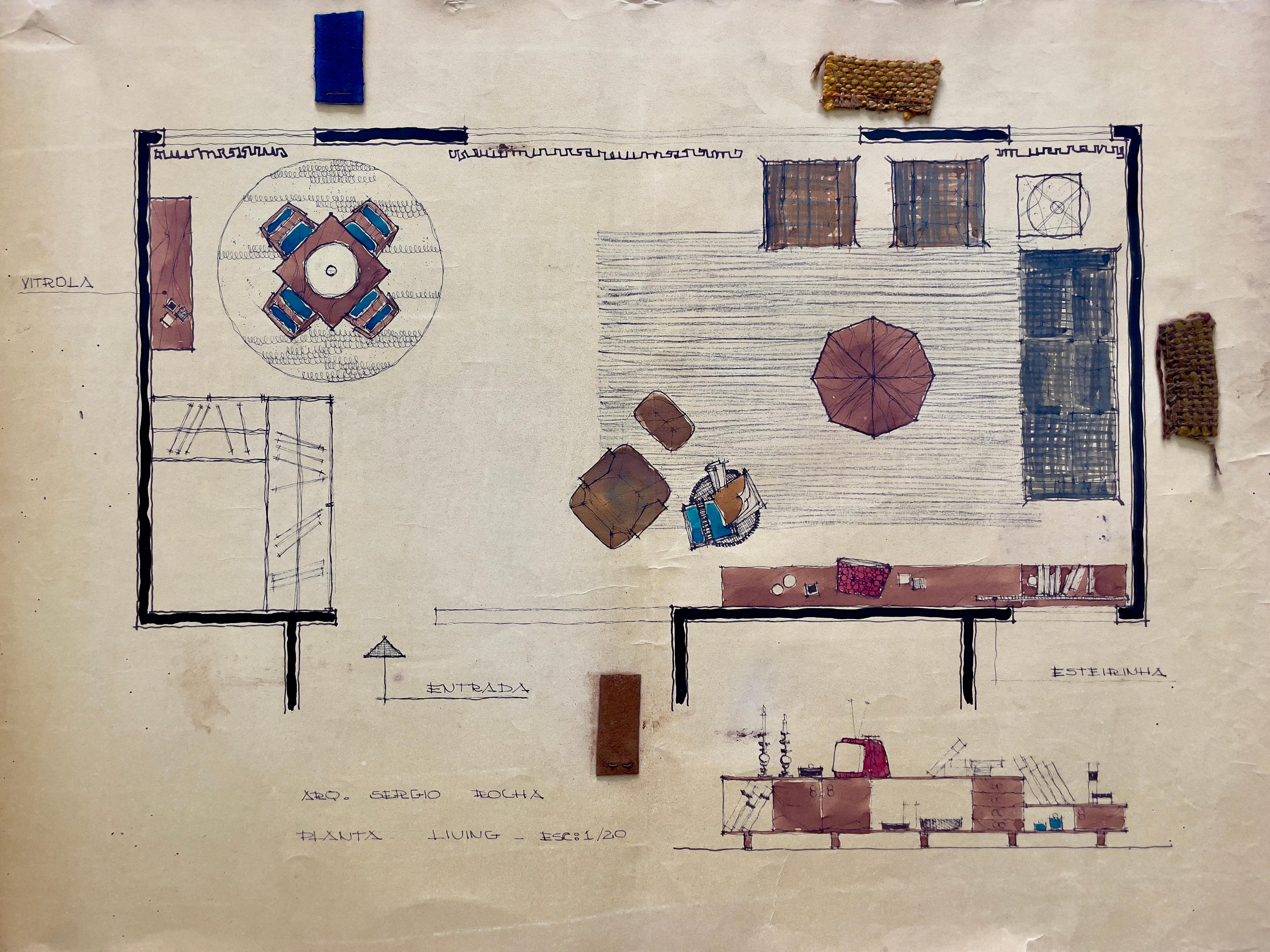 Jorge Zalszupin, Specchio, 1960 In condizioni ottime in vendita a Barra Funda, SP