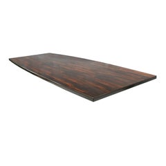 Jorge Zalszupin Modern Rectangular Wood Guanabara Brazilian Tabletop