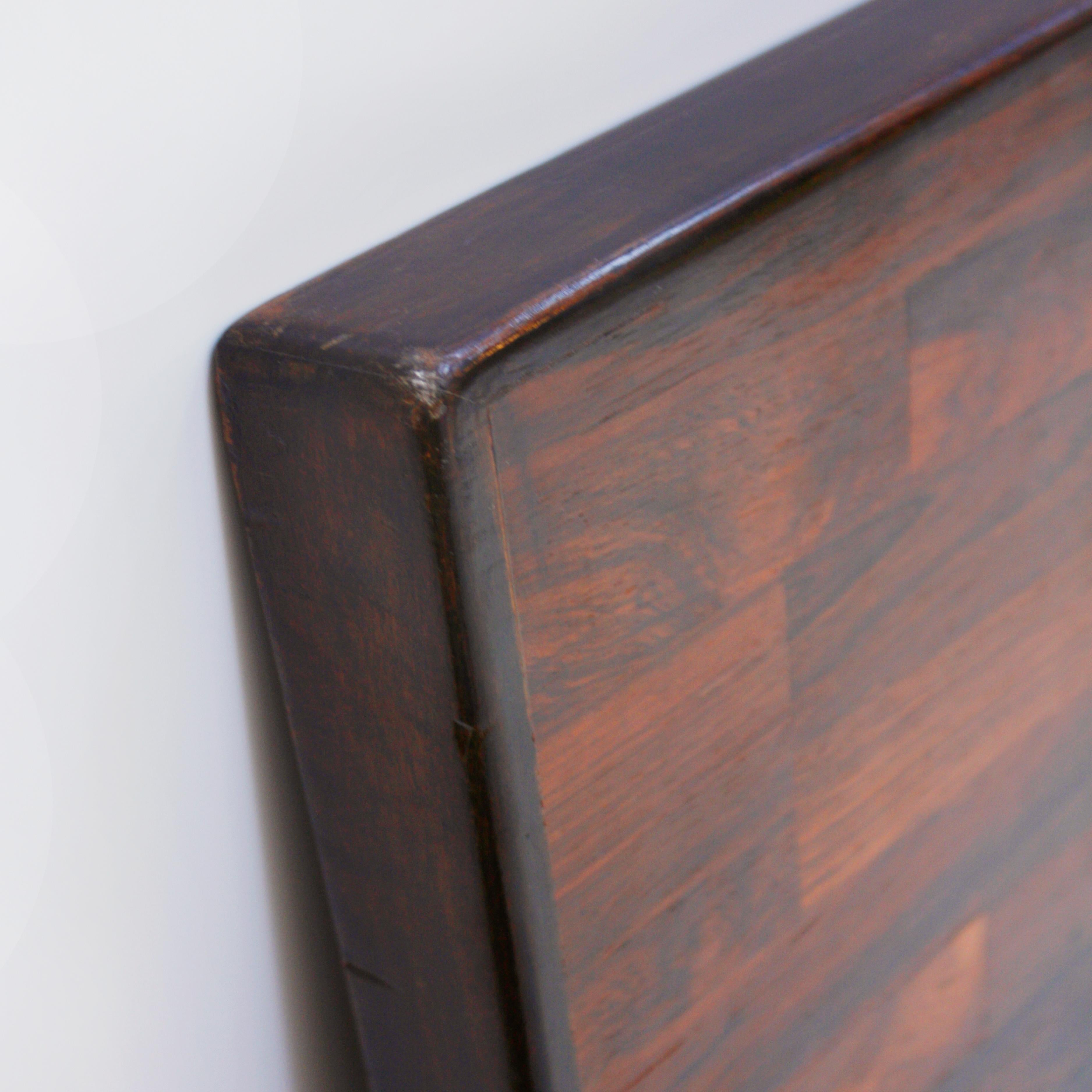 Jorge Zalszupin Modern Rectangular Wood Guanabara Brazilian Tabletop In Good Condition In Madrid, ES