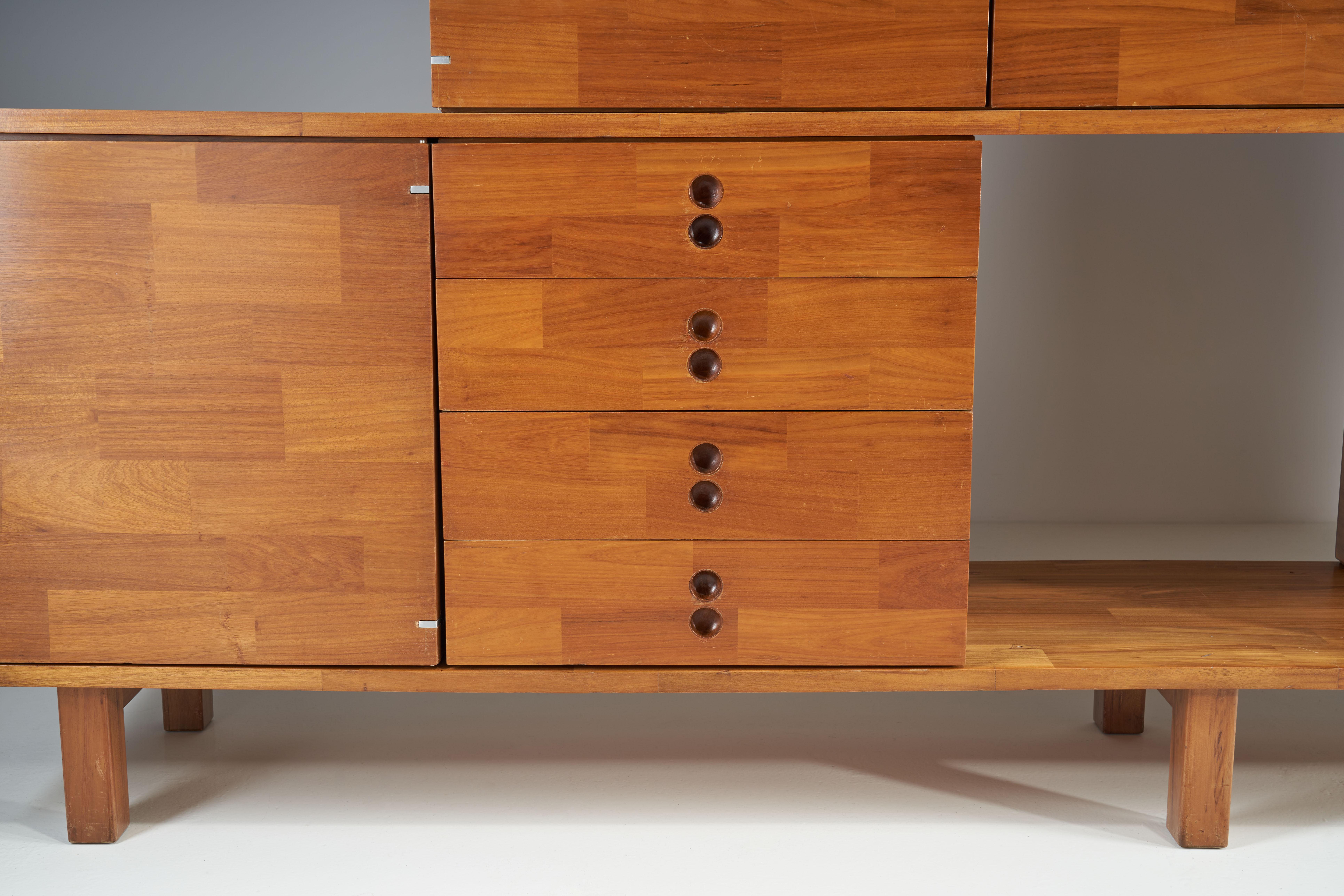 Jorge Zalszupin Modular Shelving System for L’Atelier, Brazil, 1960s In Good Condition In Utrecht, NL