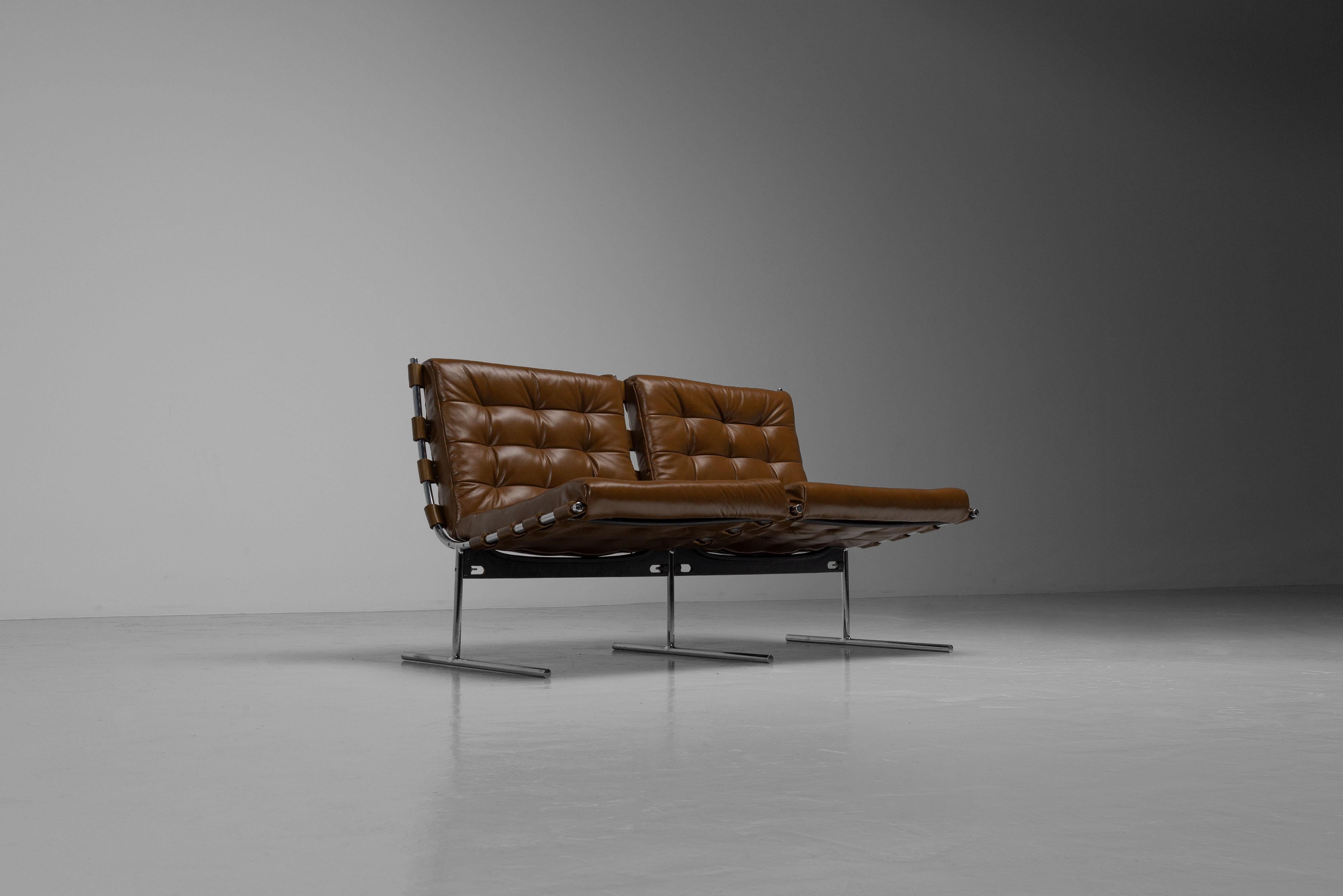 Mid-Century Modern Jorge Zalszupin Oxford sofa l'Atelier Brazil 1970 For Sale