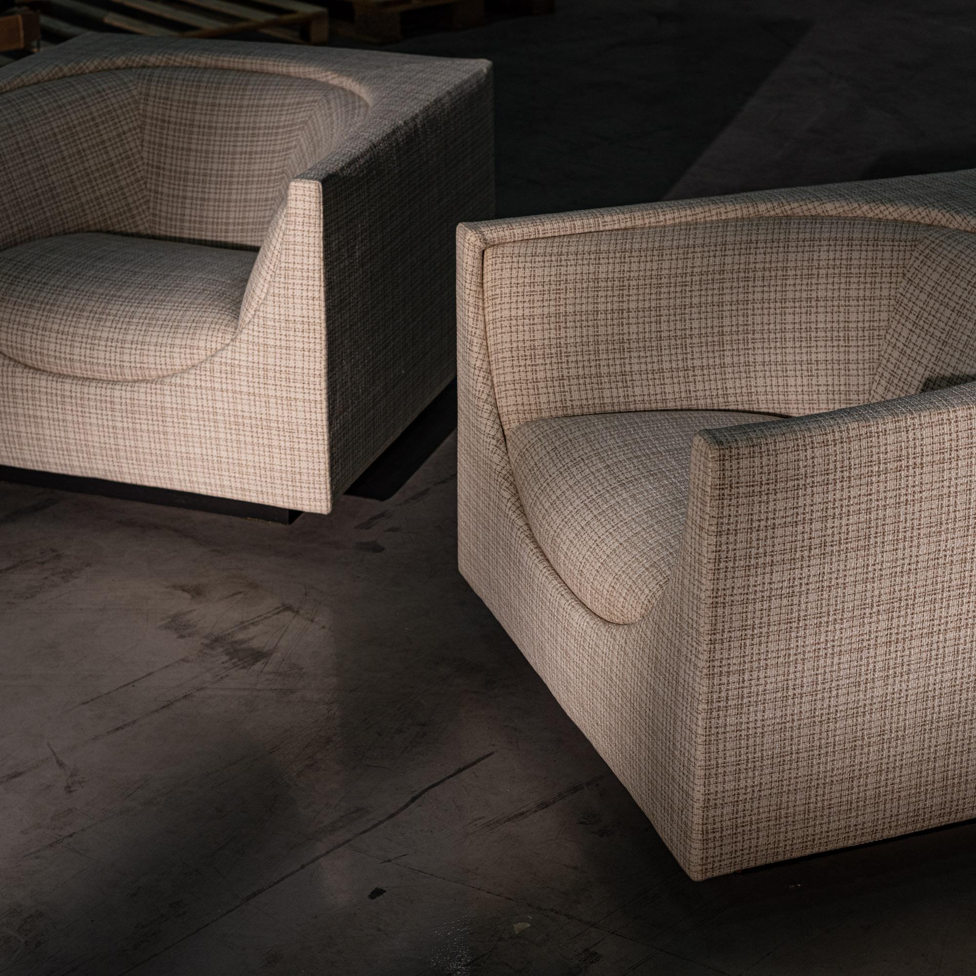 Fait main Jorge Zalszupin. Paire de fauteuils 