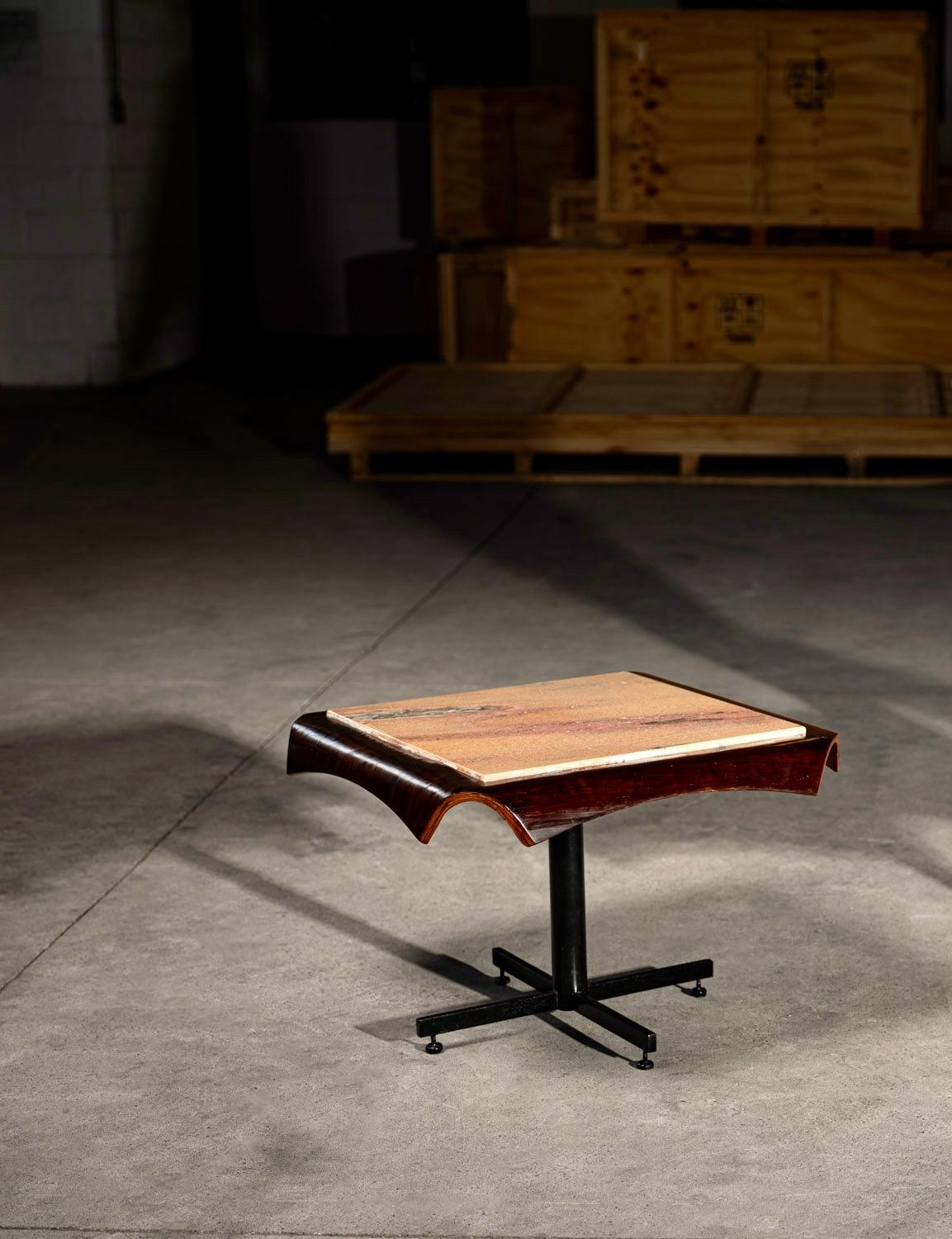 Jorge Zalszupin. Paire de tables d'appoint, c. 1960 Bon état - En vente à PARIS, FR