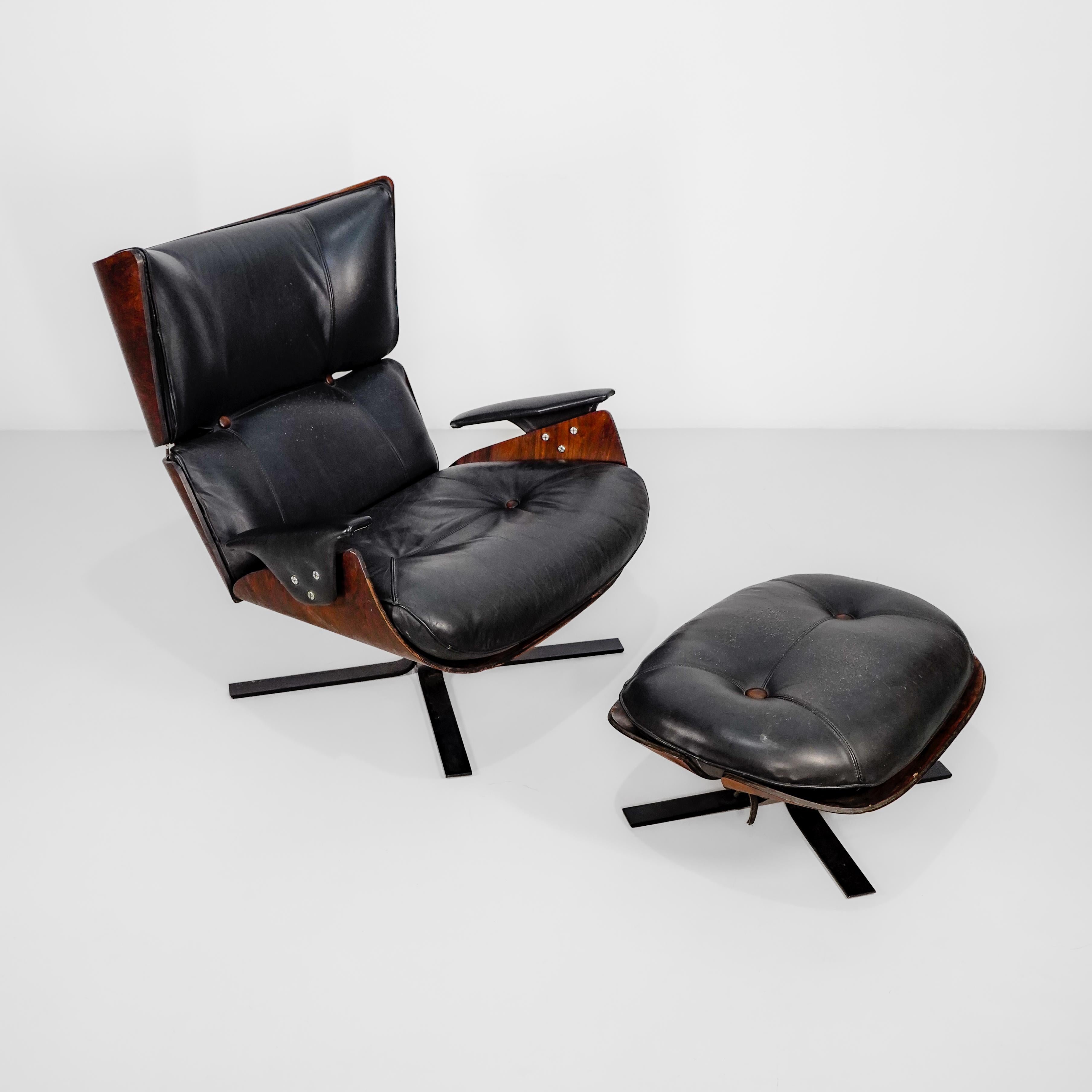 Mid-Century moderno Poltrona Jorge Zalszupin 