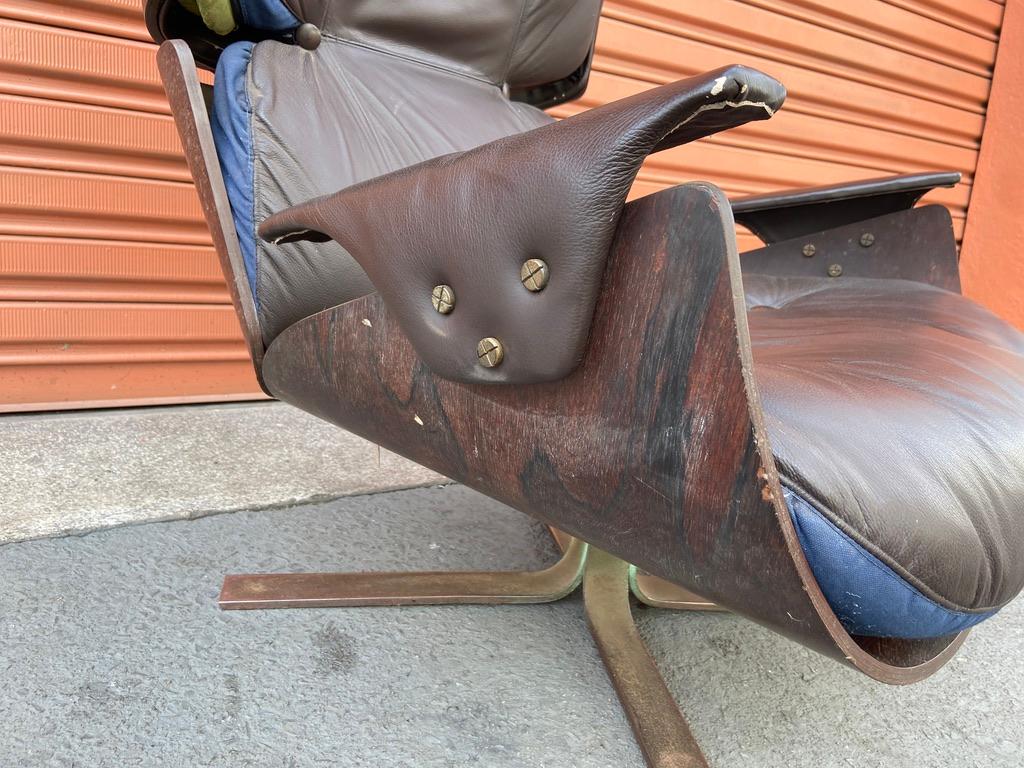 Mid-20th Century Jorge Zalszupin Paulistana Lounge Chair with original Ottoman For Sale