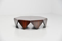 Jorge Zalszupin Petalas Coffee Table l'Atelier, Brazil, 1959