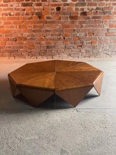 Jorge Zalszupin Petalas Imbuia Coffee Table by L' Atelier, circa 1960