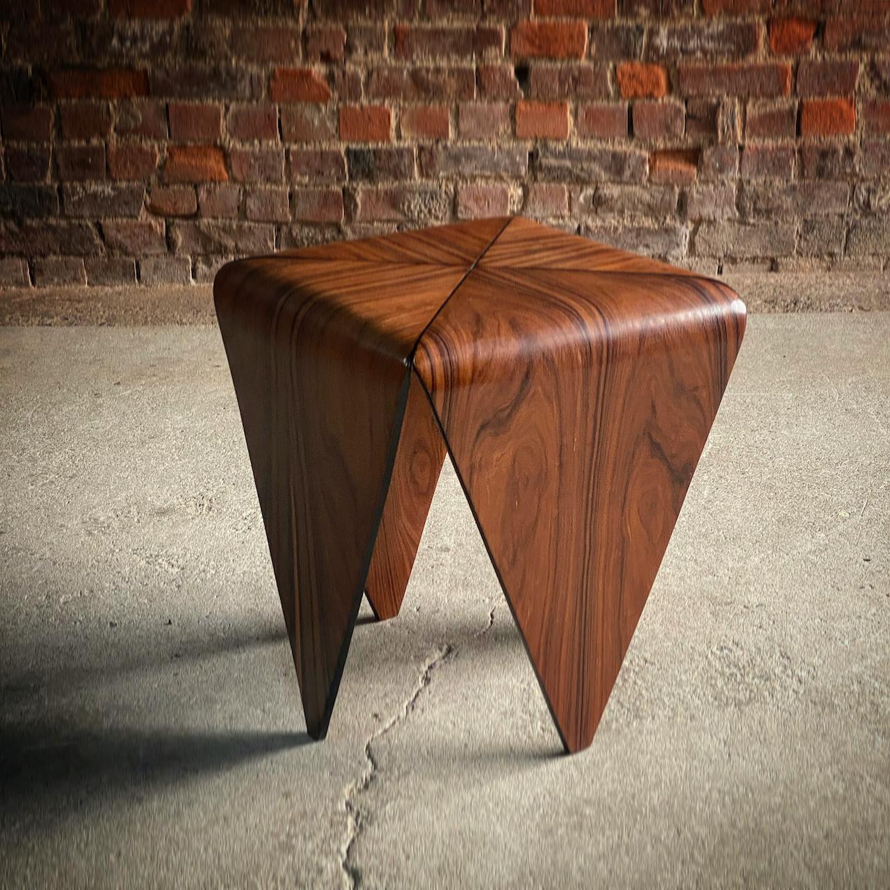 Mid-Century Modern Jorge Zalszupin Petalas Side Table by L' Atelier circa 1960