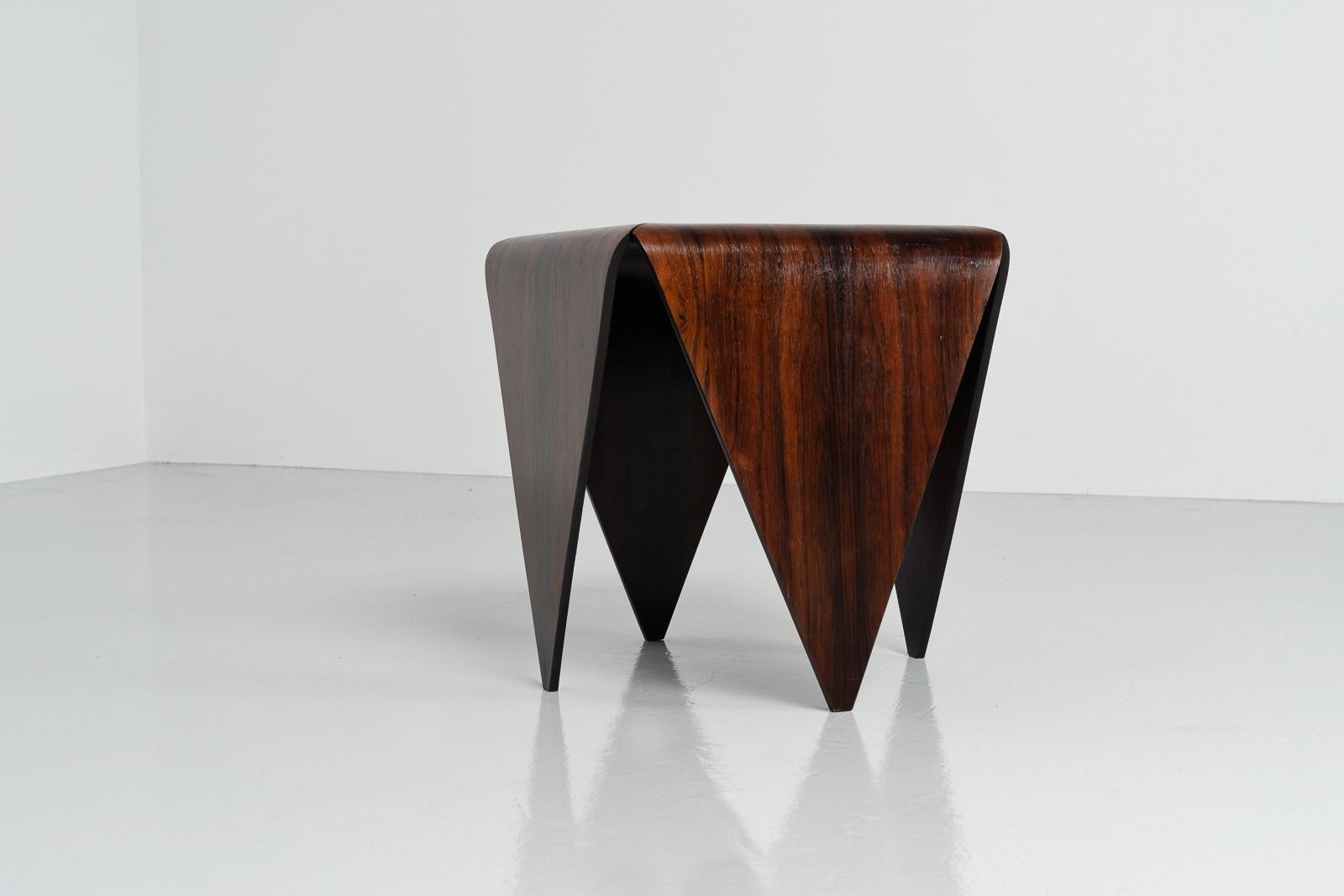 Jorge Zalszupin Petalas Side Table l'Atelier Barzil, 1959 3