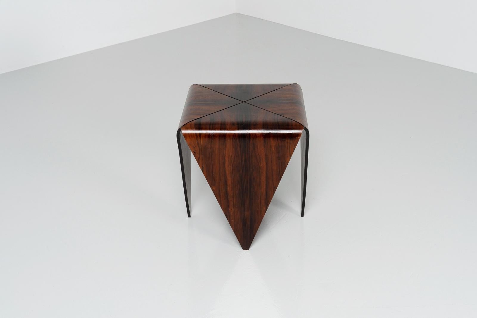 Jorge Zalszupin Petalas Side Table l'Atelier Barzil, 1959 2