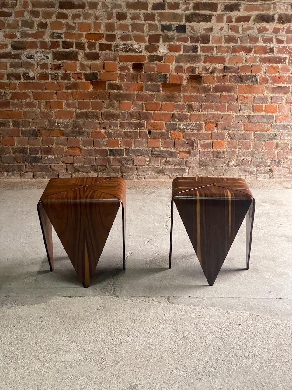 Jorge Zalszupin Petalas Side Tables by L' Atelier circa 1960 8