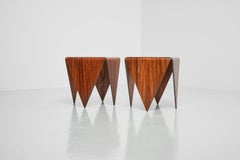 Jorge Zalszupin Petalas Side Tables L'atelier Brazil 1959