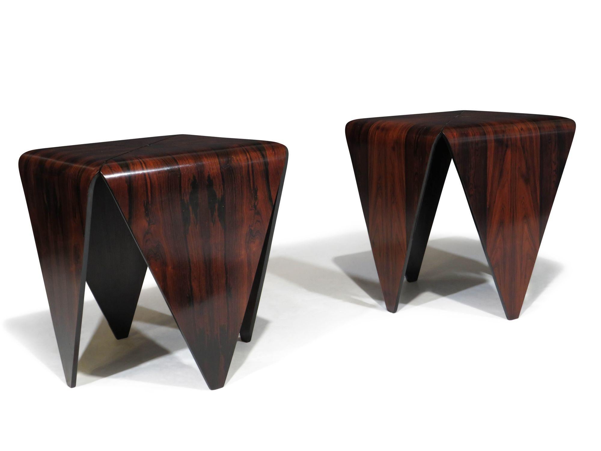 Jorge Zalszupin Petalas Tables Rosewood 4