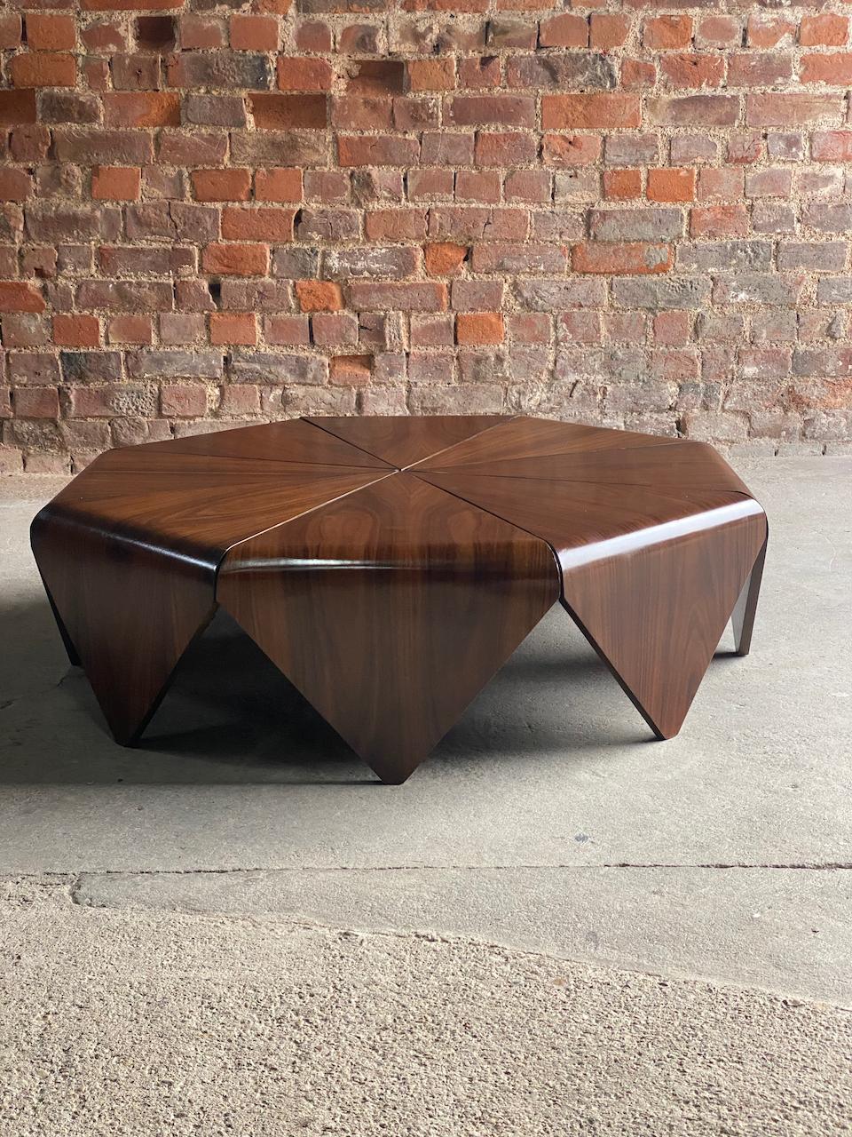 Jorge Zalszupin Petals Coffee Table by L' Atelier circa 1960 6