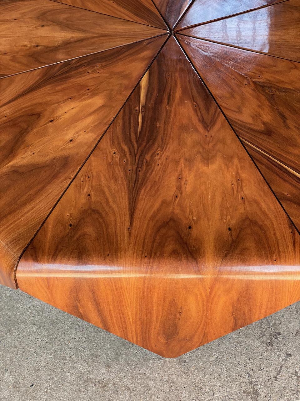 Jorge Zalszupin Petals Rosewood Coffee Table by L' Atelier circa 1965 3