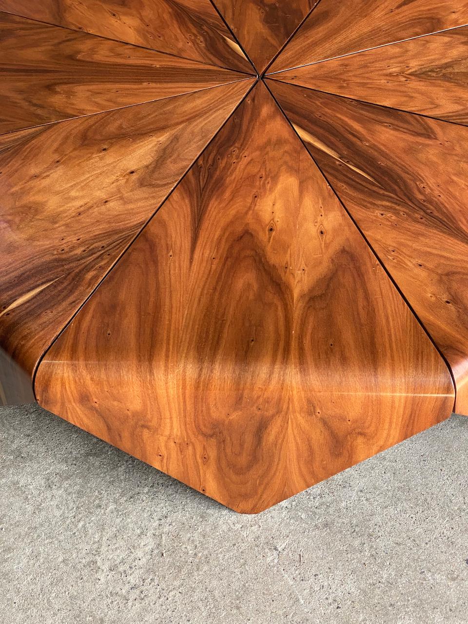 Jorge Zalszupin Petals Rosewood Coffee Table by L' Atelier circa 1965 4