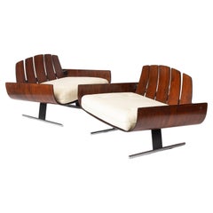 Vintage Jorge Zalszupin Presidencial Armchairs