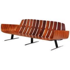 Jorge Zalszupin “Presidencial” Rosewood Sofa for L’atelier