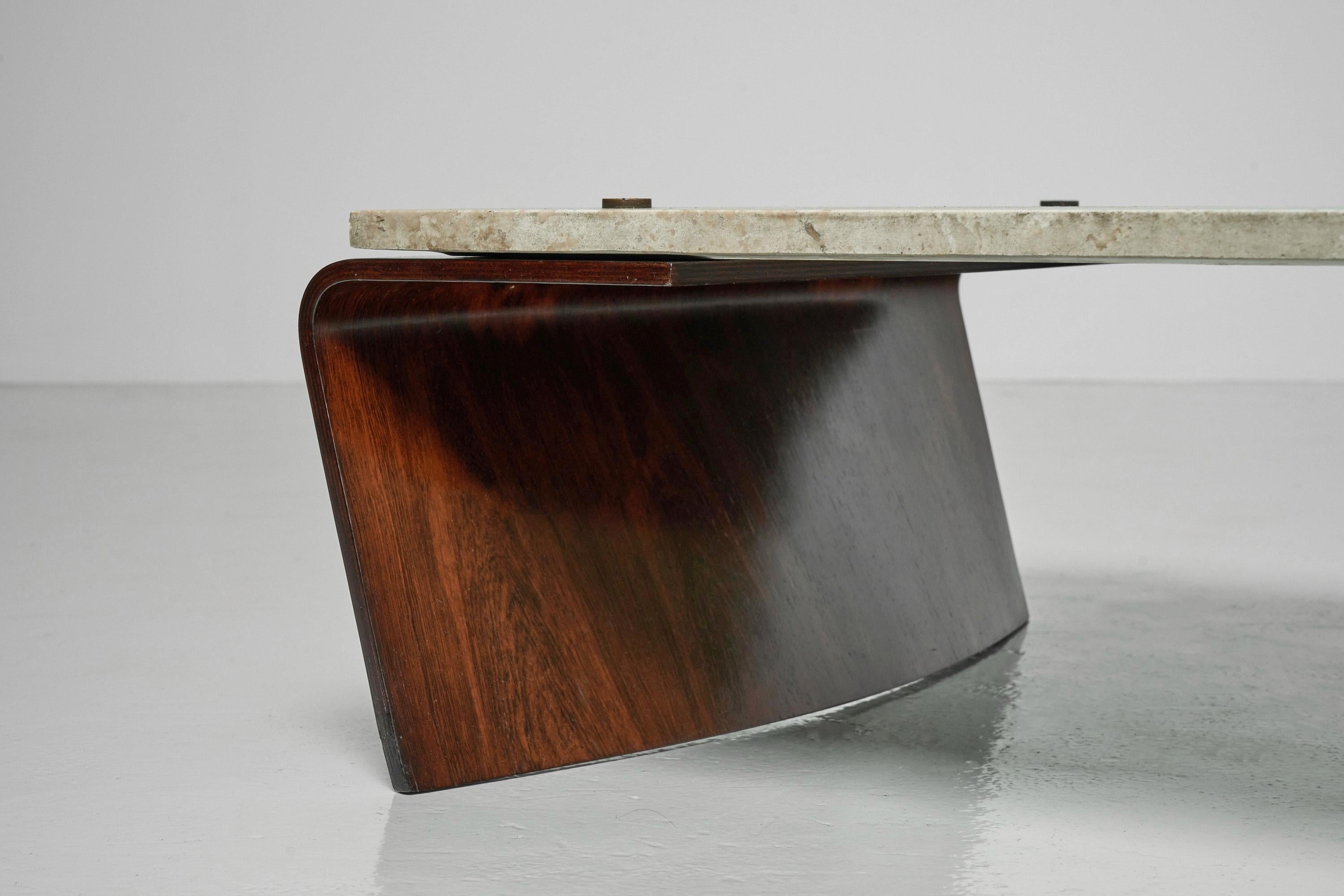 Brazilian Jorge Zalszupin Romana Table L'atelier Brazil 1959 For Sale