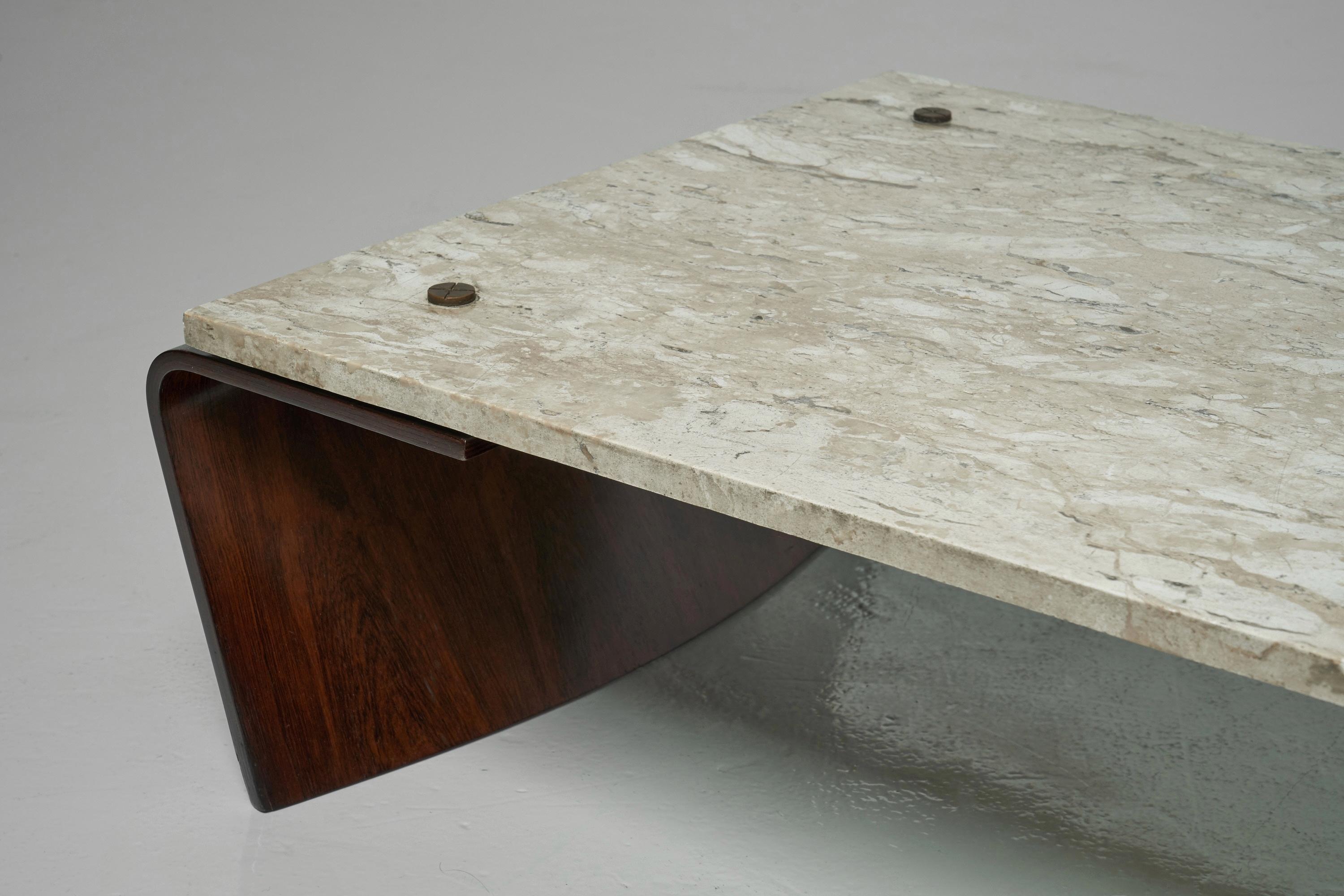 Mid-20th Century Jorge Zalszupin Romana Table L'atelier Brazil 1959 For Sale