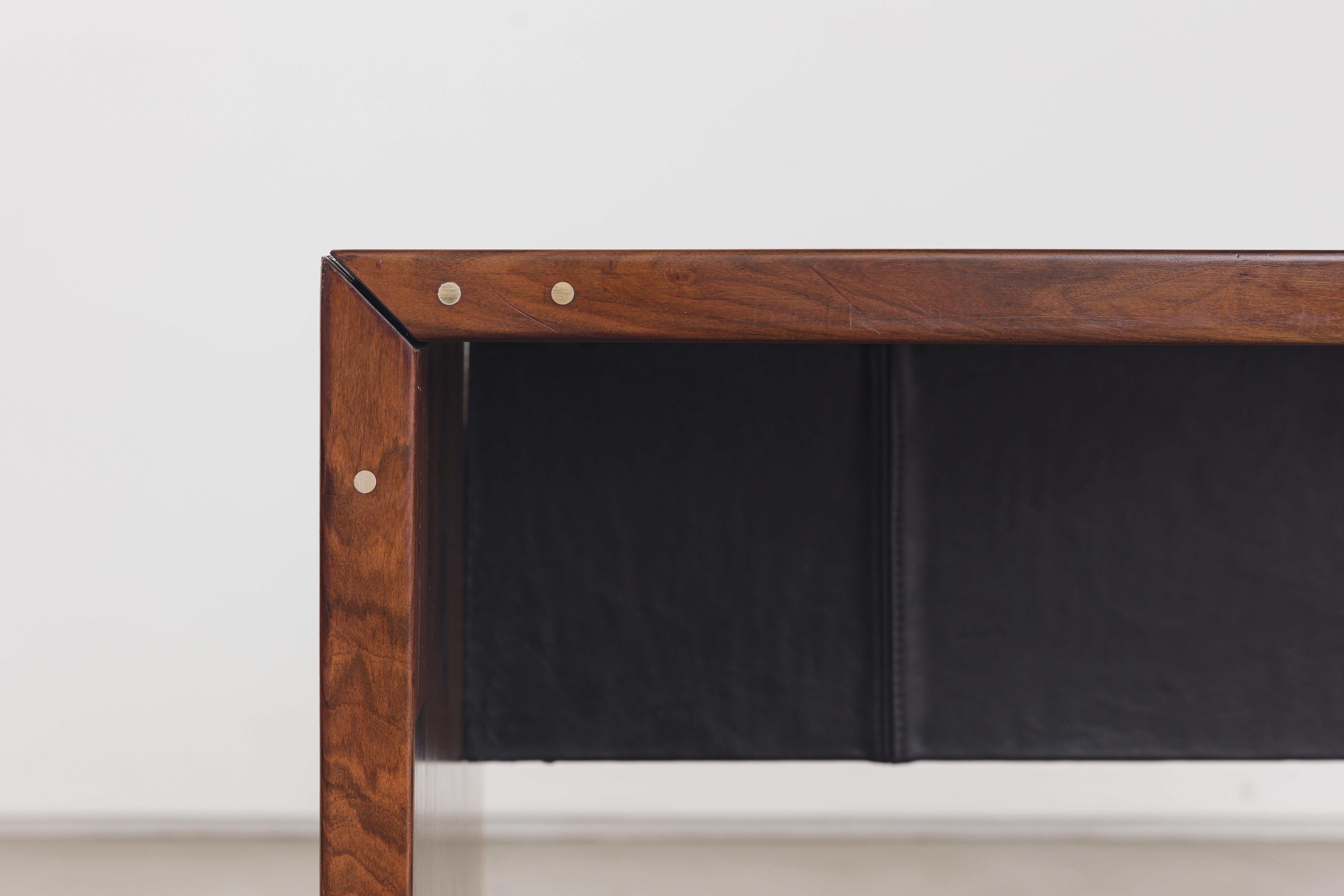 Mid-20th Century Jorge Zalszupin Rosewood foldable Desk, Brazilian Midcentury For Sale