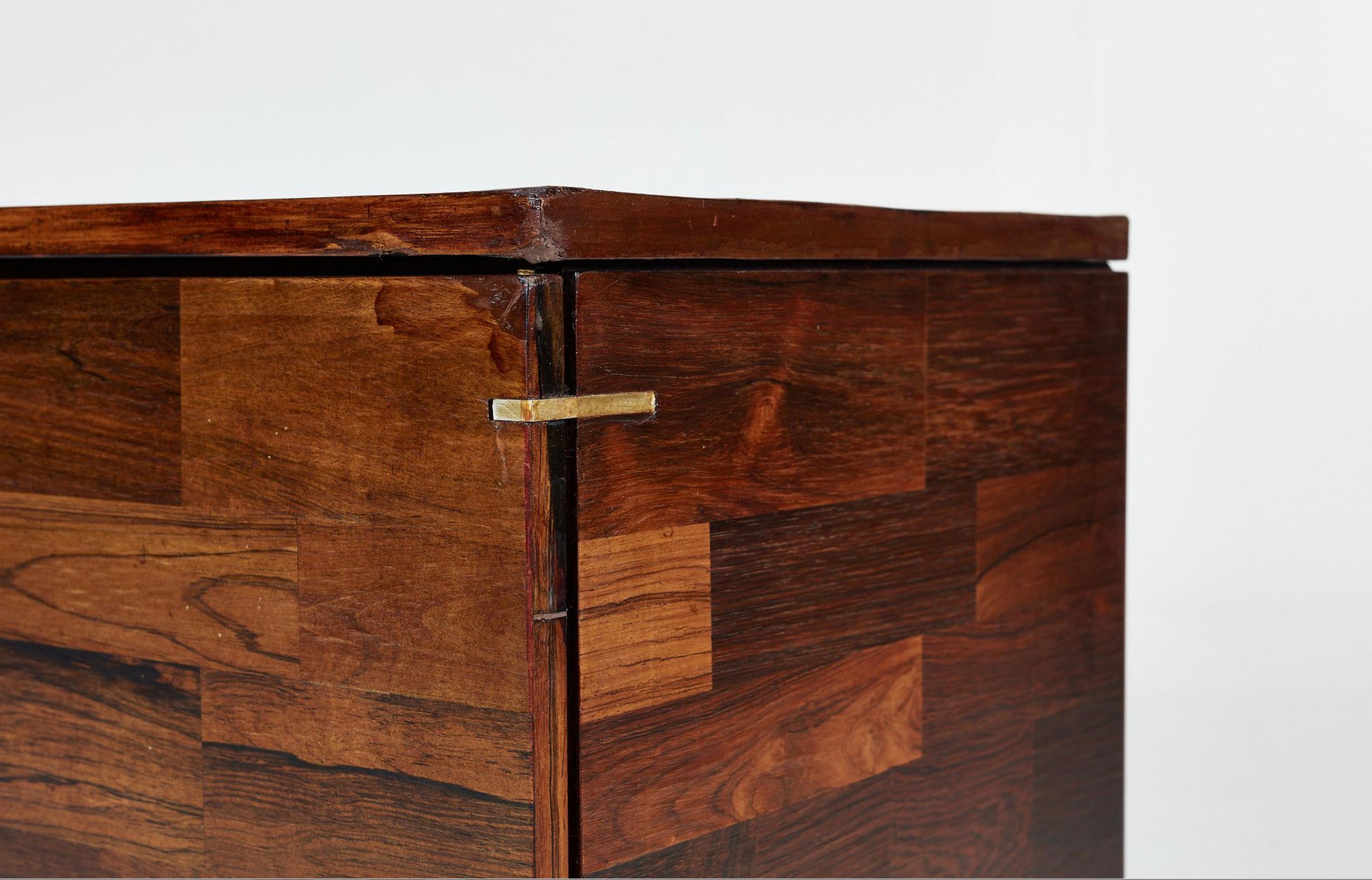 Jorge Zalszupin Rosewood Mid-Century Credenza for L'Atelier, Brazil, 1960s For Sale 5