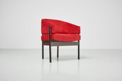 Jorge Zalszupin Senior Armchair Red L'atelier 1959