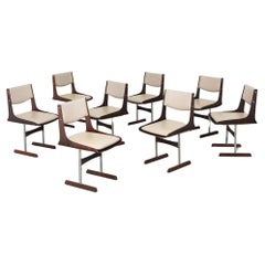 Jorge Zalszupin Set of 8 Dining chairs