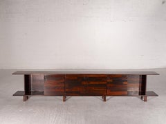 Jorge Zalszupin. Sideboard Componivel, c. 1960. 72 x 350 x 40 cm