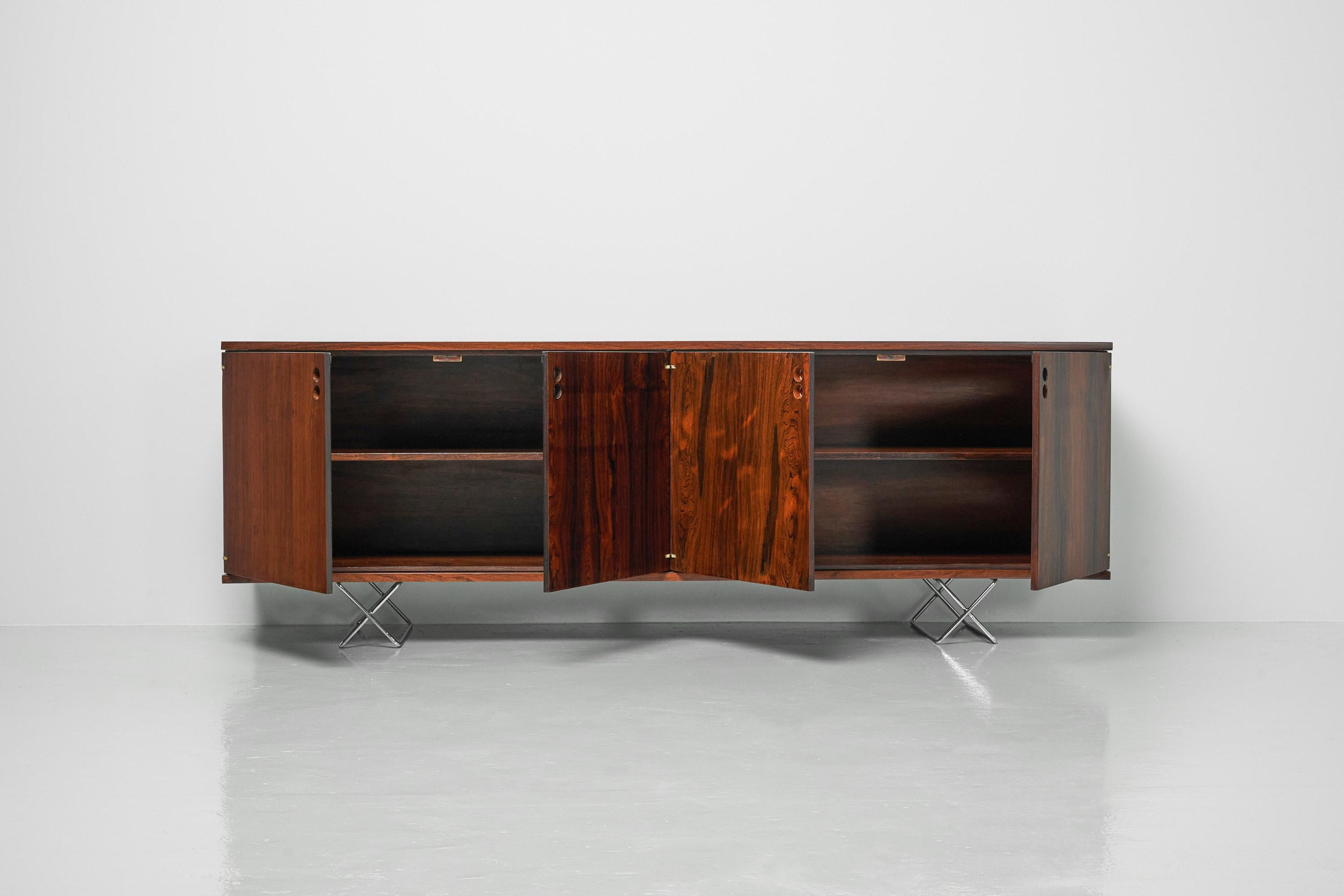 Mid-20th Century Jorge Zalszupin Sideboard x Legs L'atelier Brazil 1959