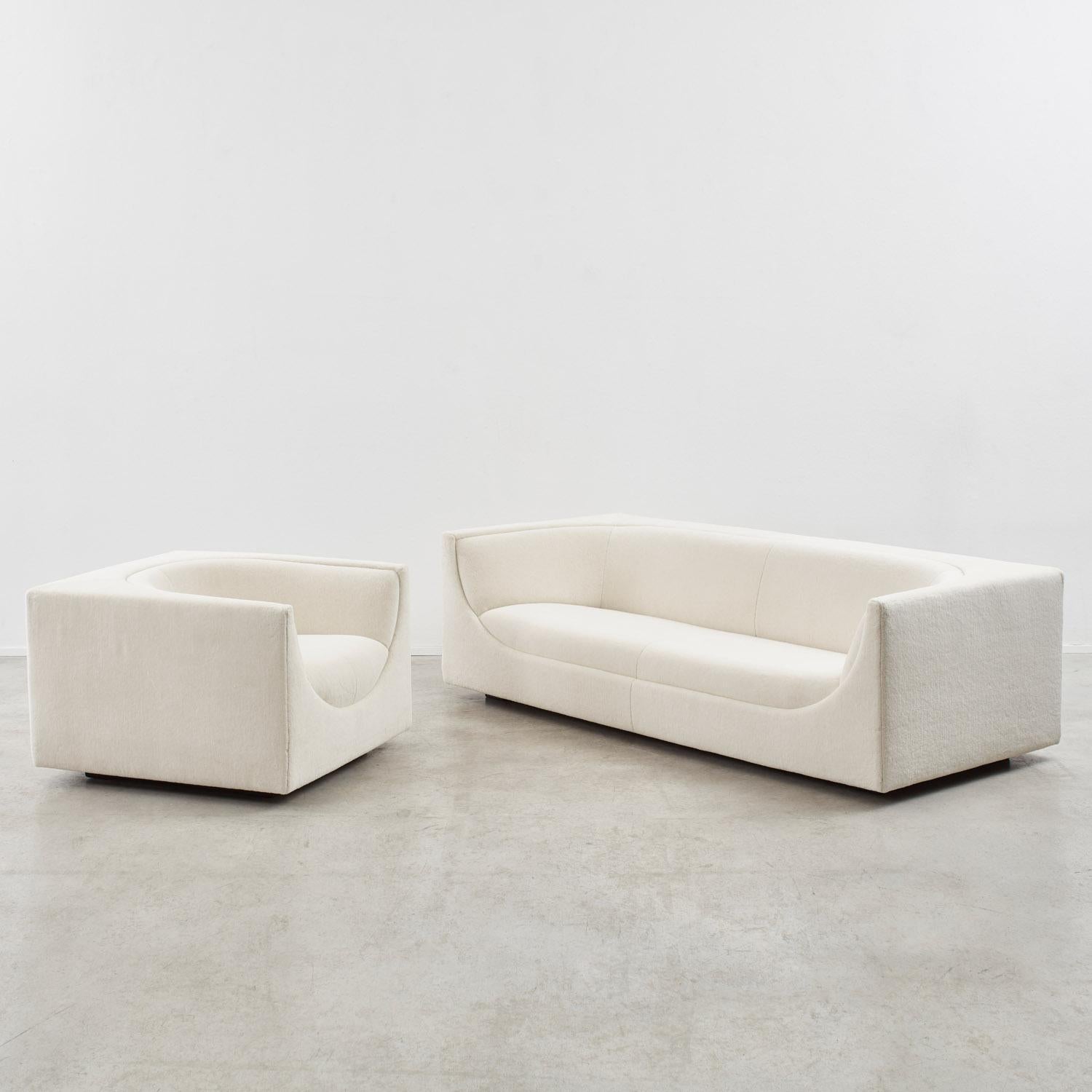Jorge Zalzupin Cubo Sessel für L'Atelier Brazil - Brasilien, 1970. im Angebot 3