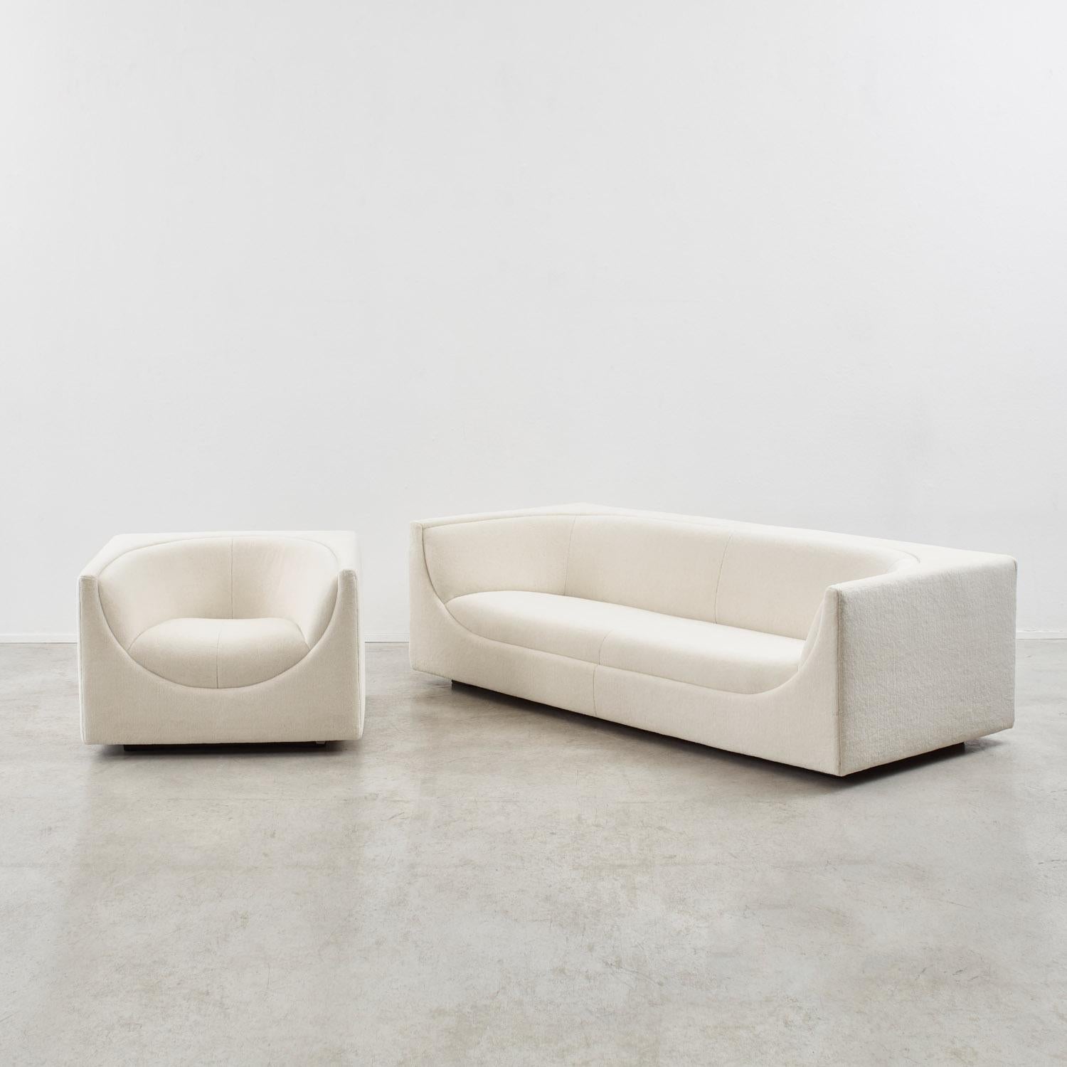 Jorge Zalzupin Cubo Sessel für L'Atelier Brazil - Brasilien, 1970. im Angebot 4
