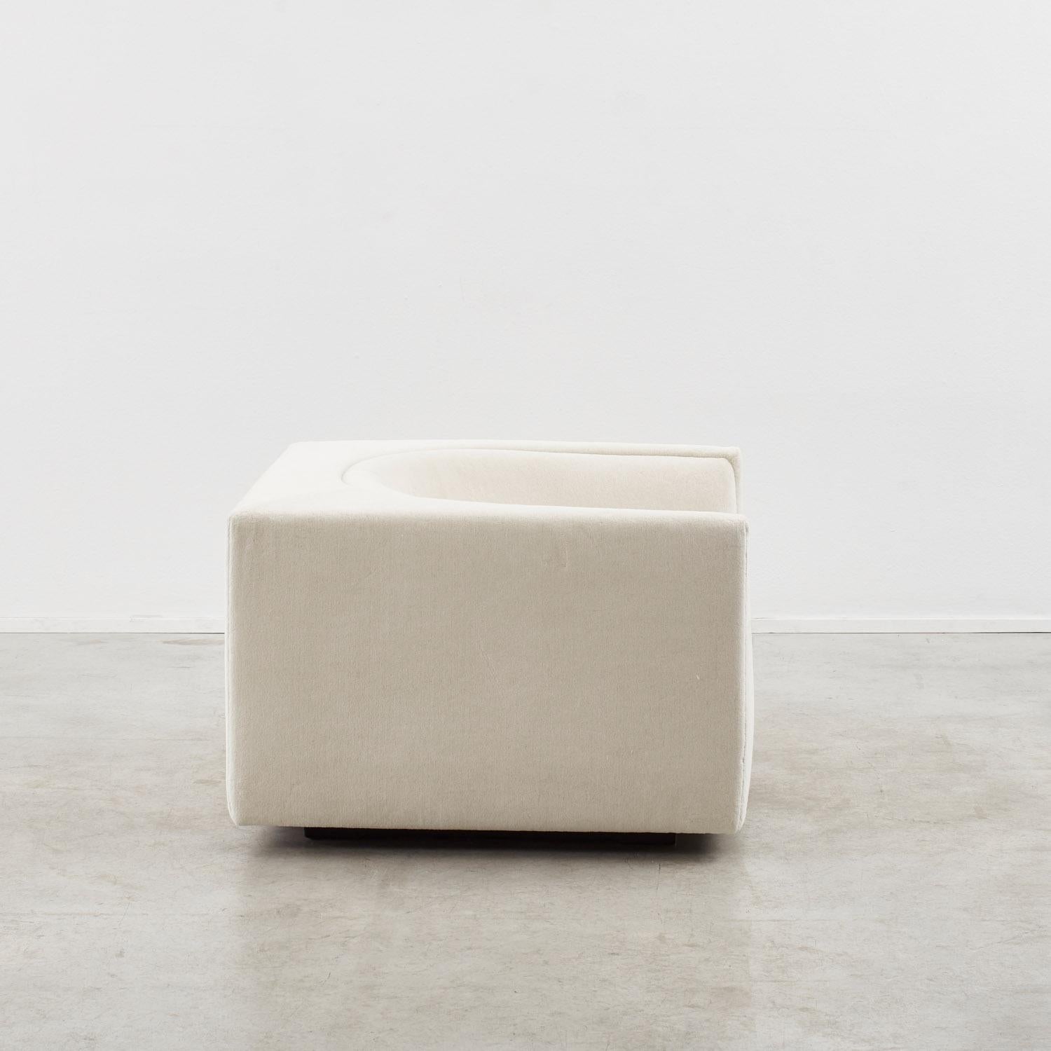 Jorge Zalzupin Cubo Sessel für L'Atelier Brazil - Brasilien, 1970. (Brasilianisch) im Angebot
